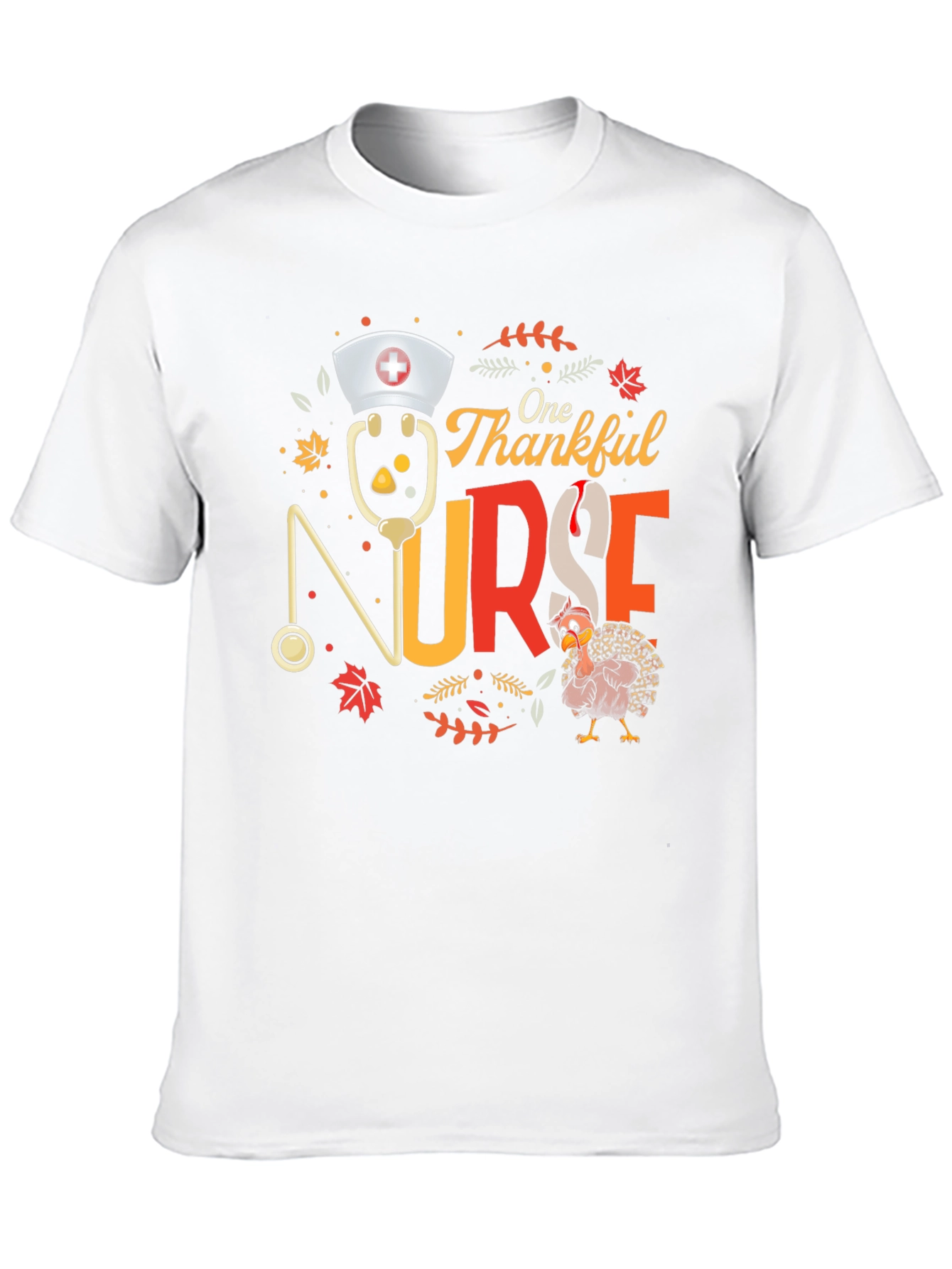 One Thankful Nurse Thanksgiving T-Shirt