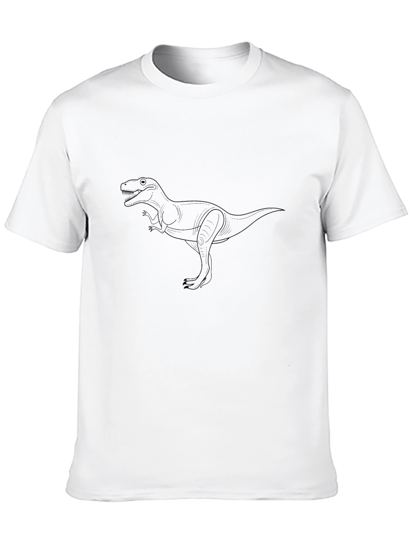 Dino Sketch Tee - Graphic Novelty T-Shirt