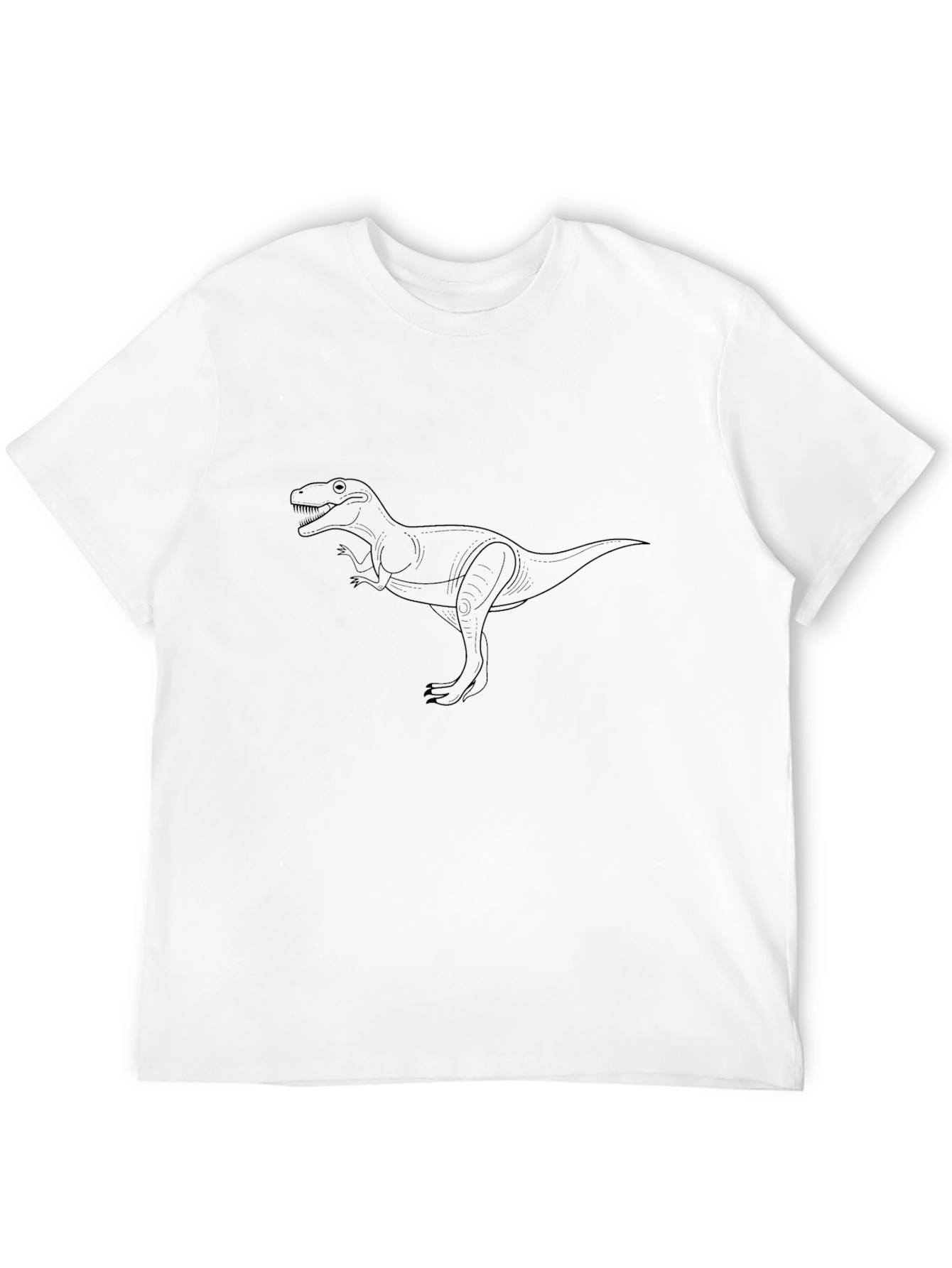 Dino Sketch Tee - Graphic Novelty T-Shirt