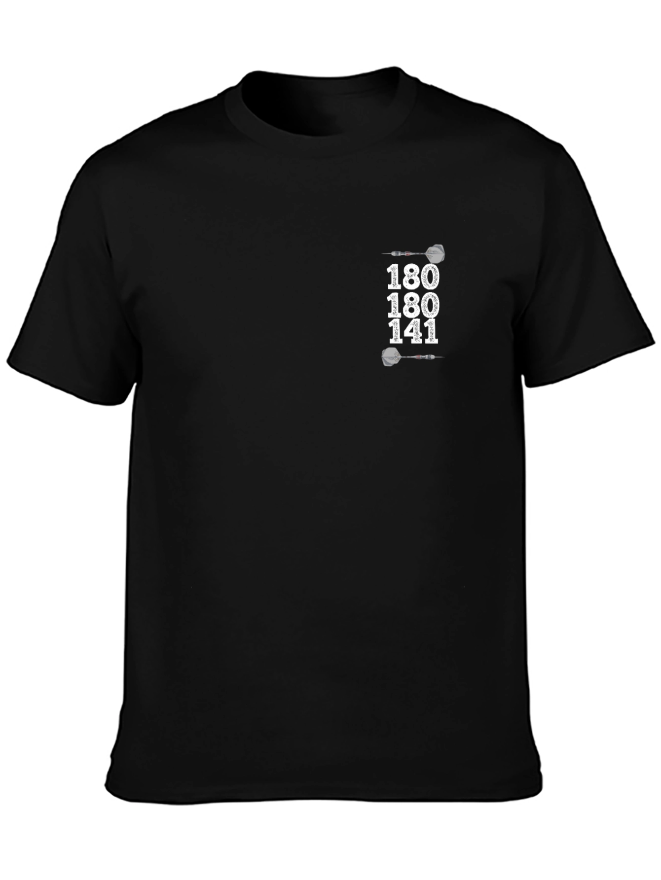 Darts 180 141 Graphic Black Tee