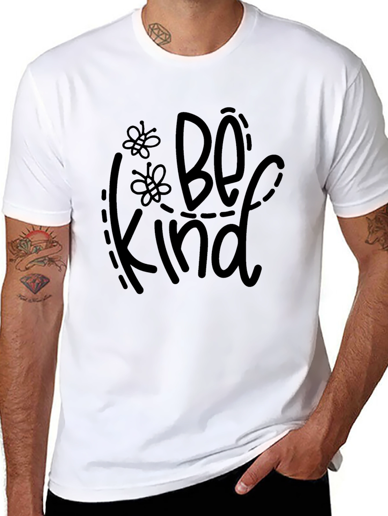 Be Kind Graphic Tee - Soft Cotton Casual Shirt