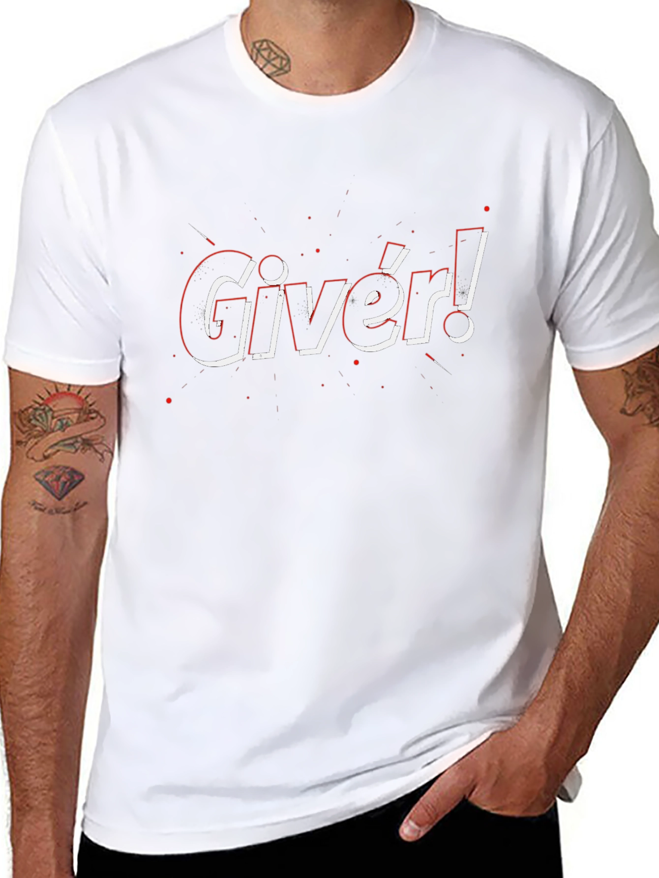 Giver! Graphic Tee - Black Unisex T-Shirt