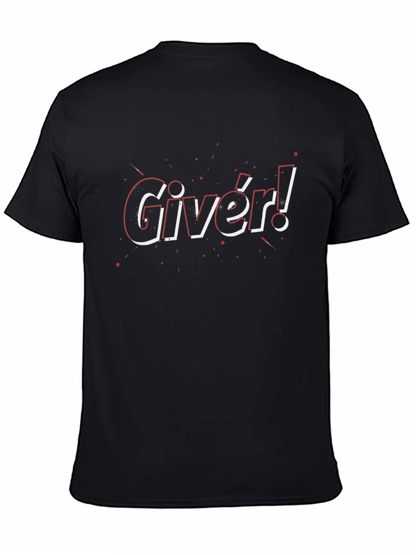 Giver! Graphic Tee - Black Unisex T-Shirt