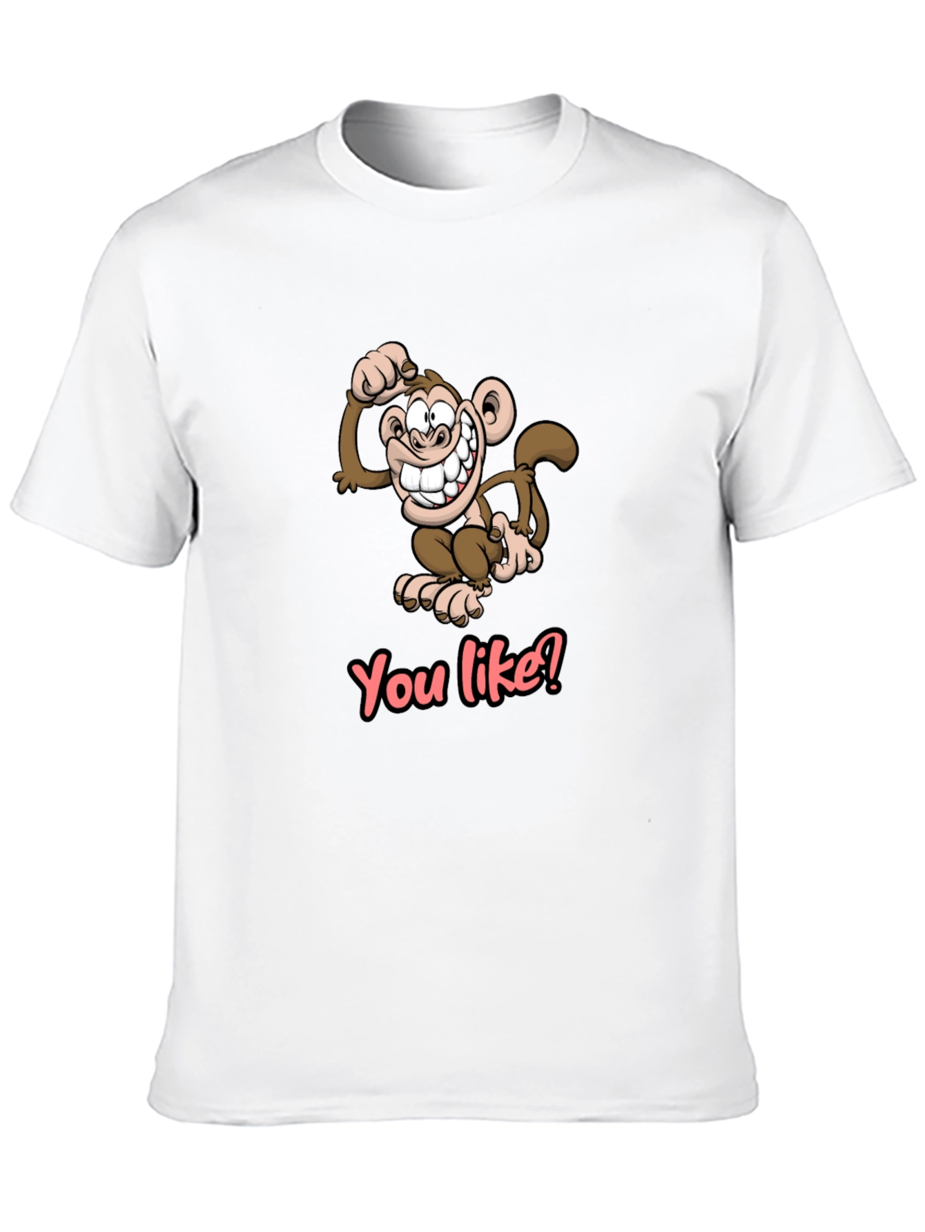 Funny Monkey Graphic Tee - You Like? T-Shirt