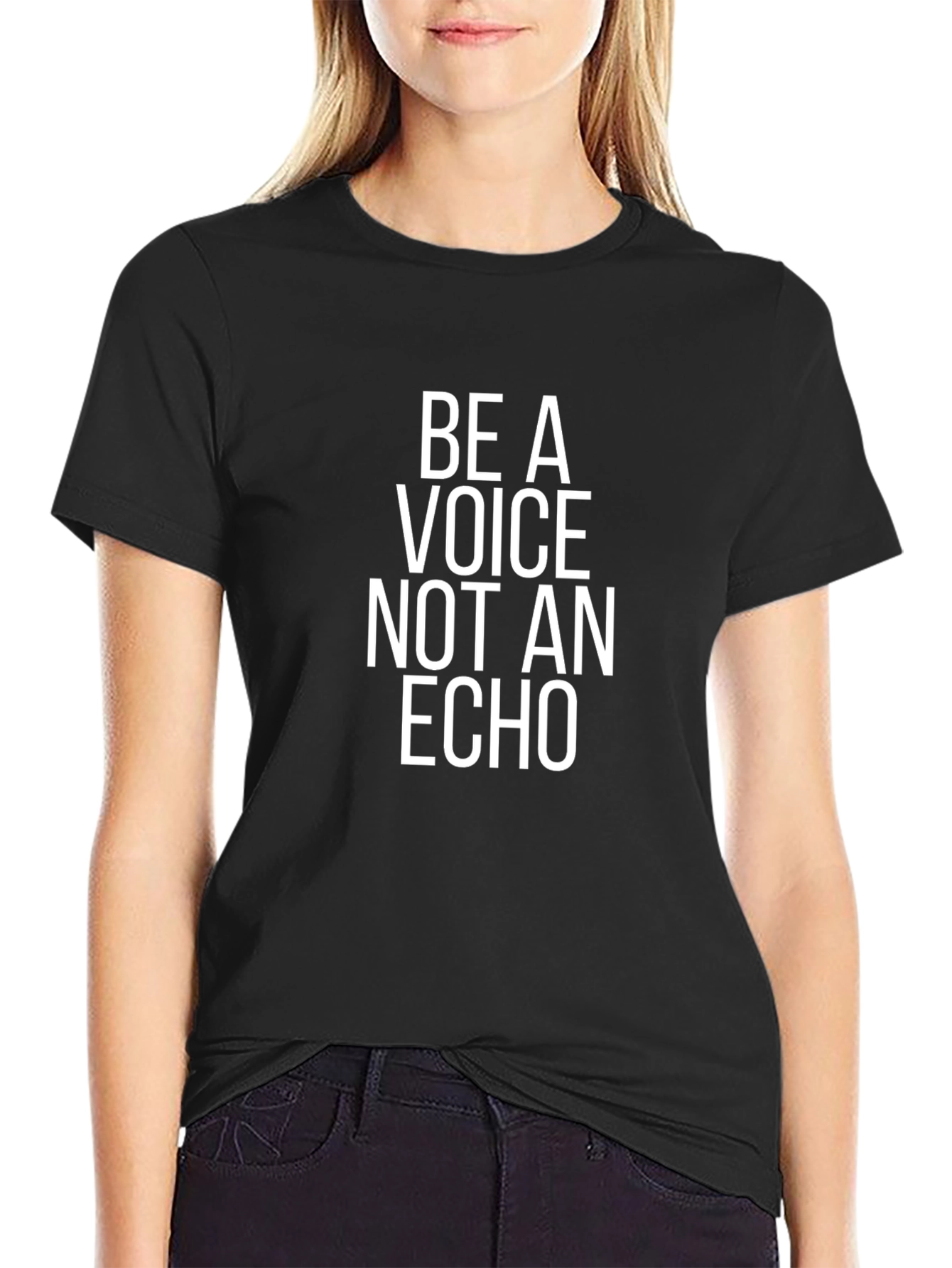 Be a Voice Not an Echo Graphic Tee
