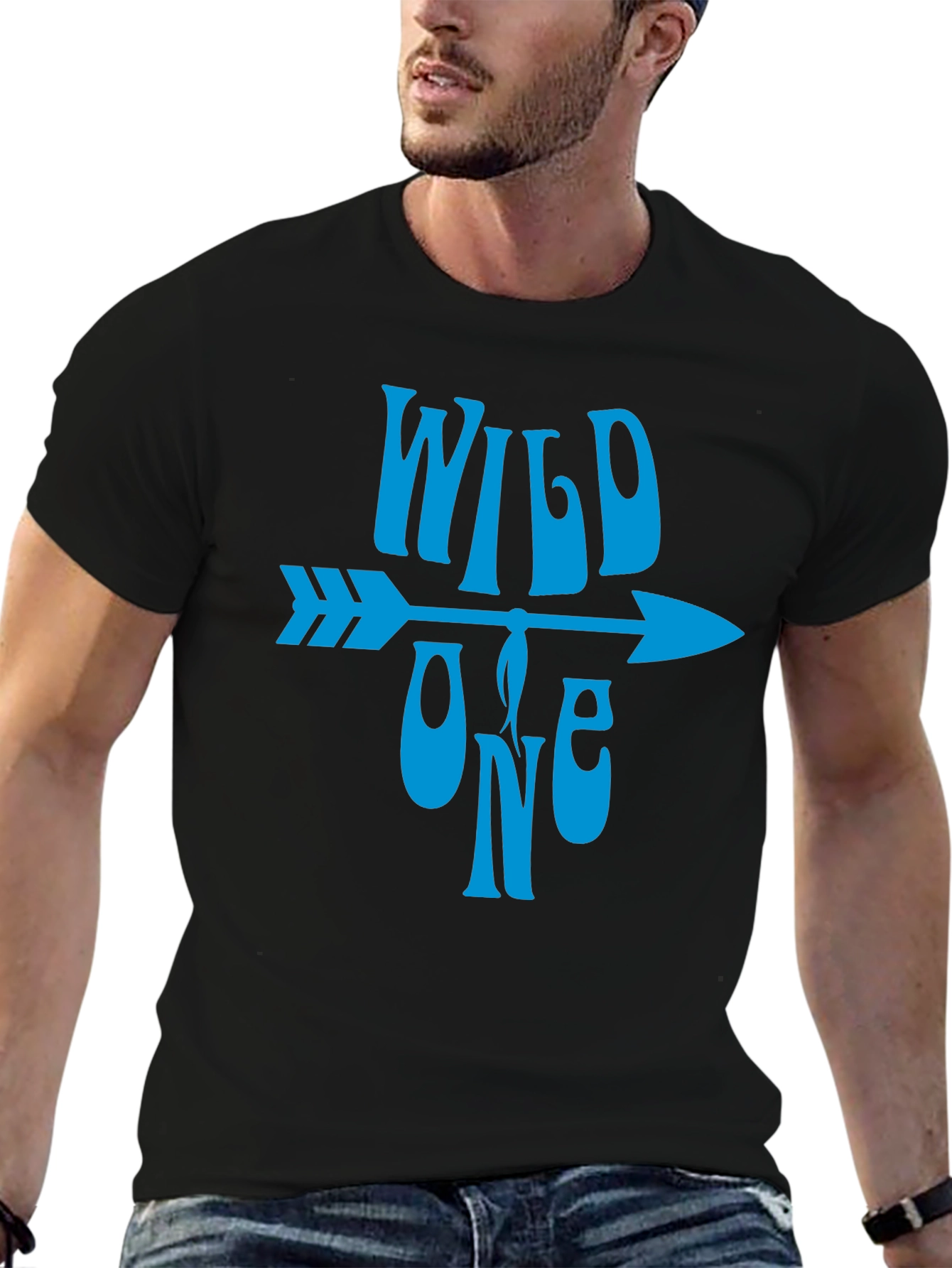 Wild One Arrow Graphic Tee - Trendy Casual T-Shirt