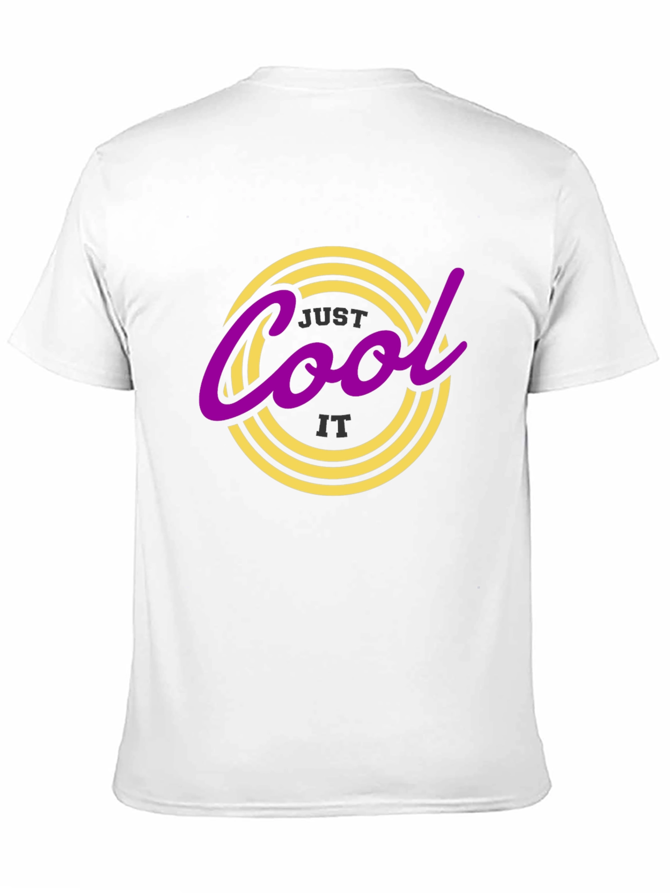 Just Cool It T-Shirt - Black Graphic Print
