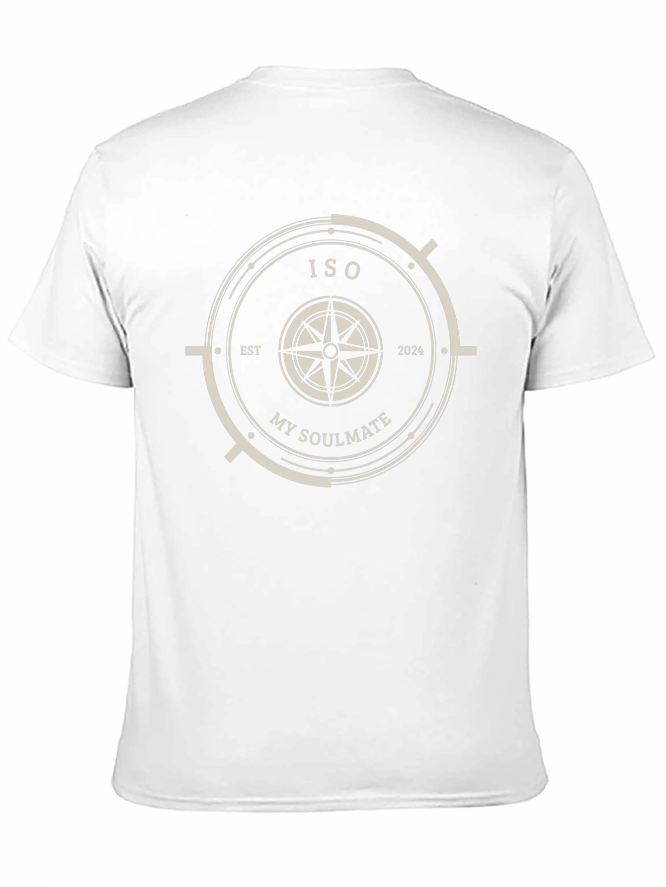 ISO My Soulmate Compass Graphic T-Shirt