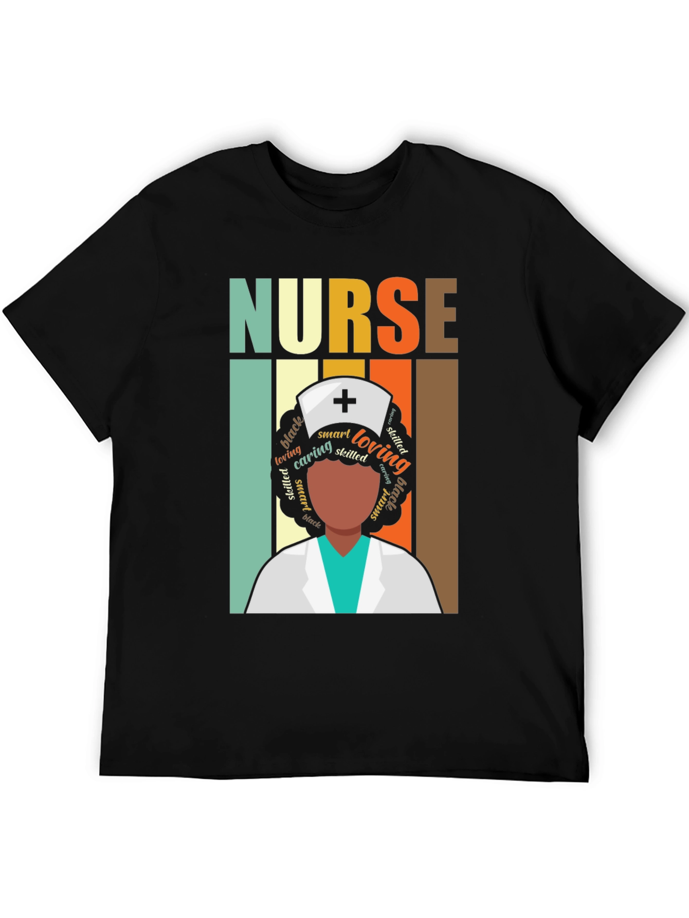 Retro Nurse T-Shirt - Black History Month