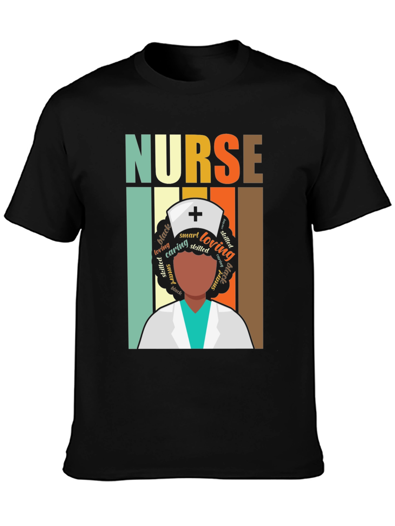 Retro Nurse T-Shirt - Black History Month