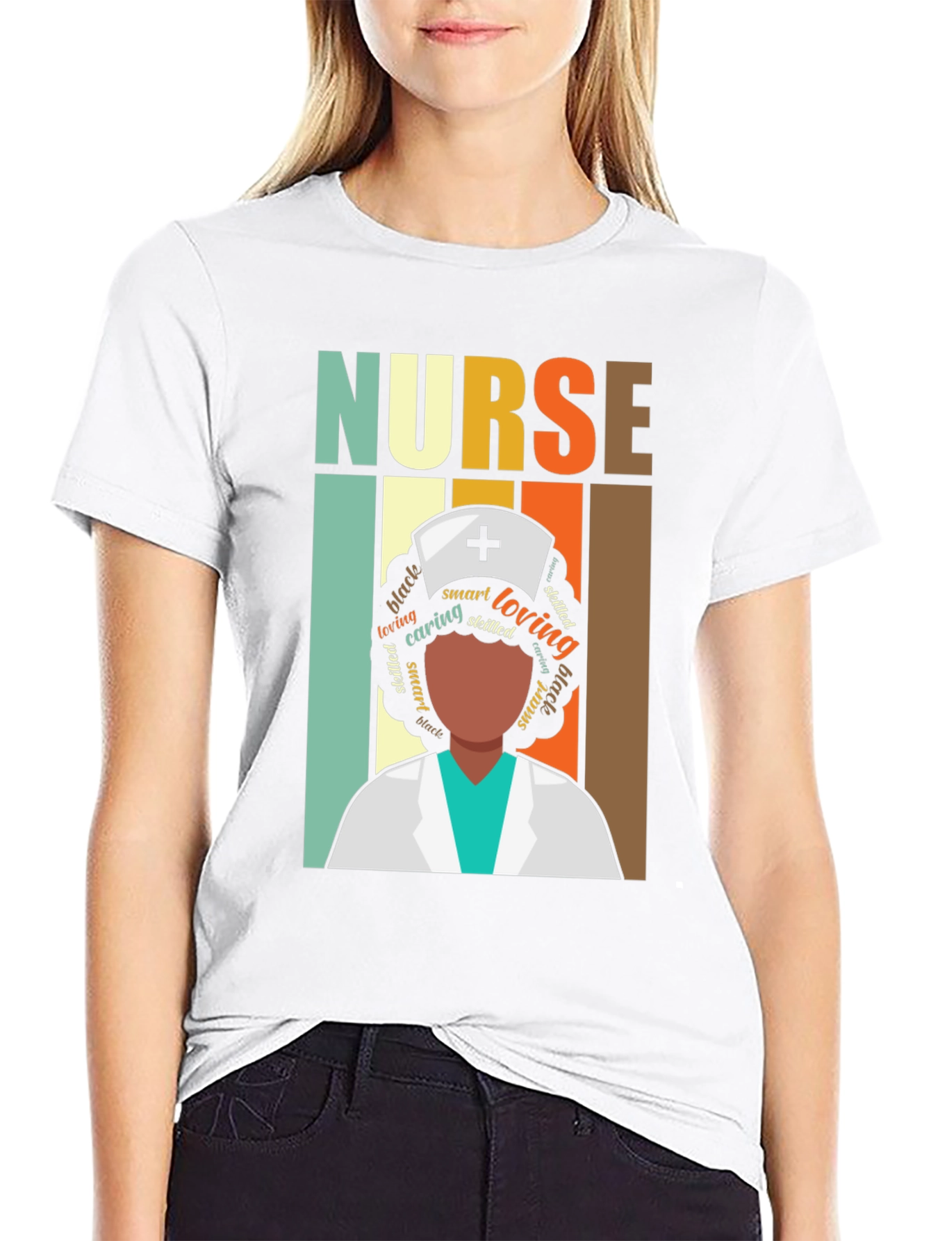 Retro Nurse T-Shirt - Black History Month