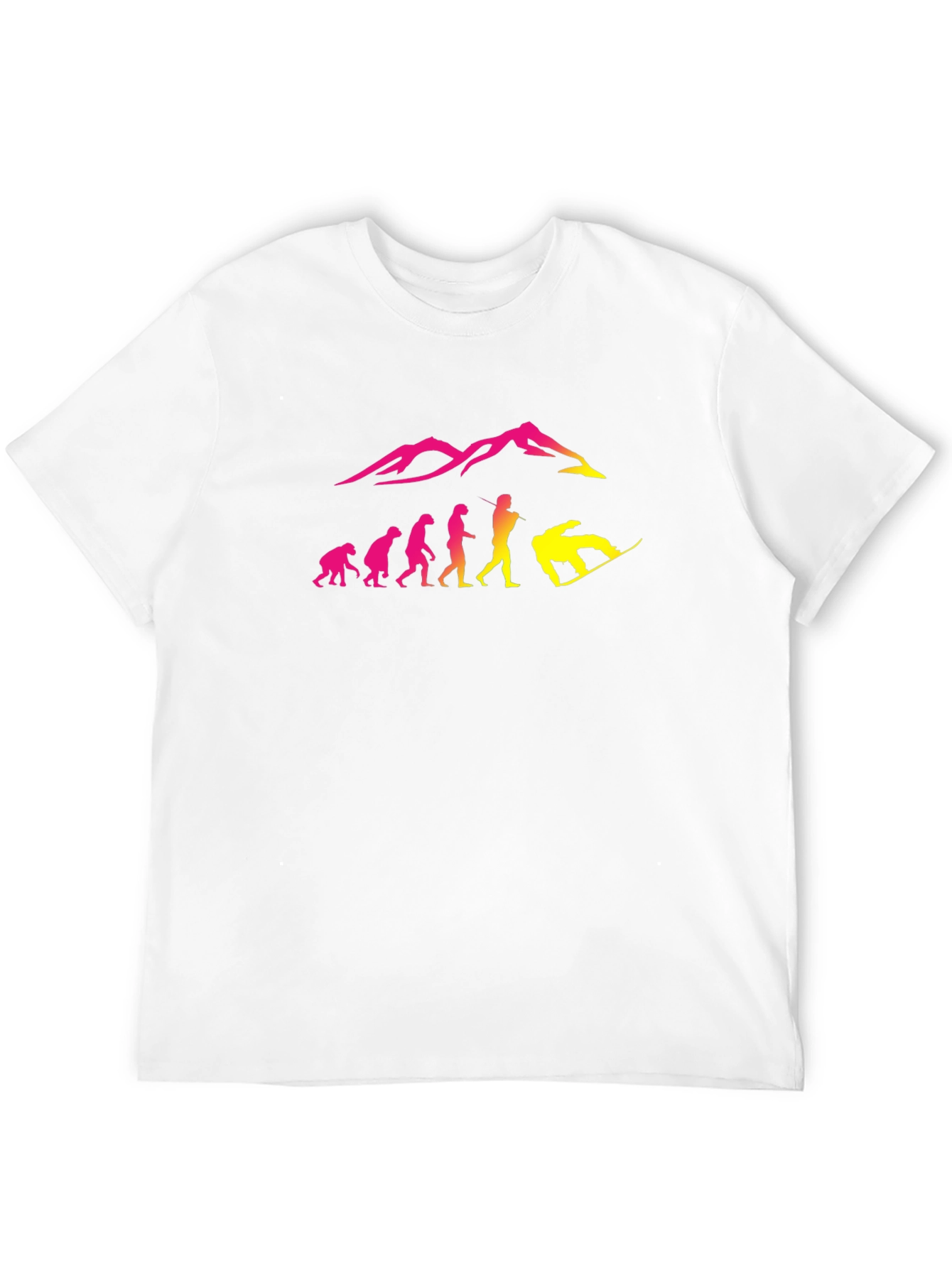 Snowboard Evolution Graphic Tee