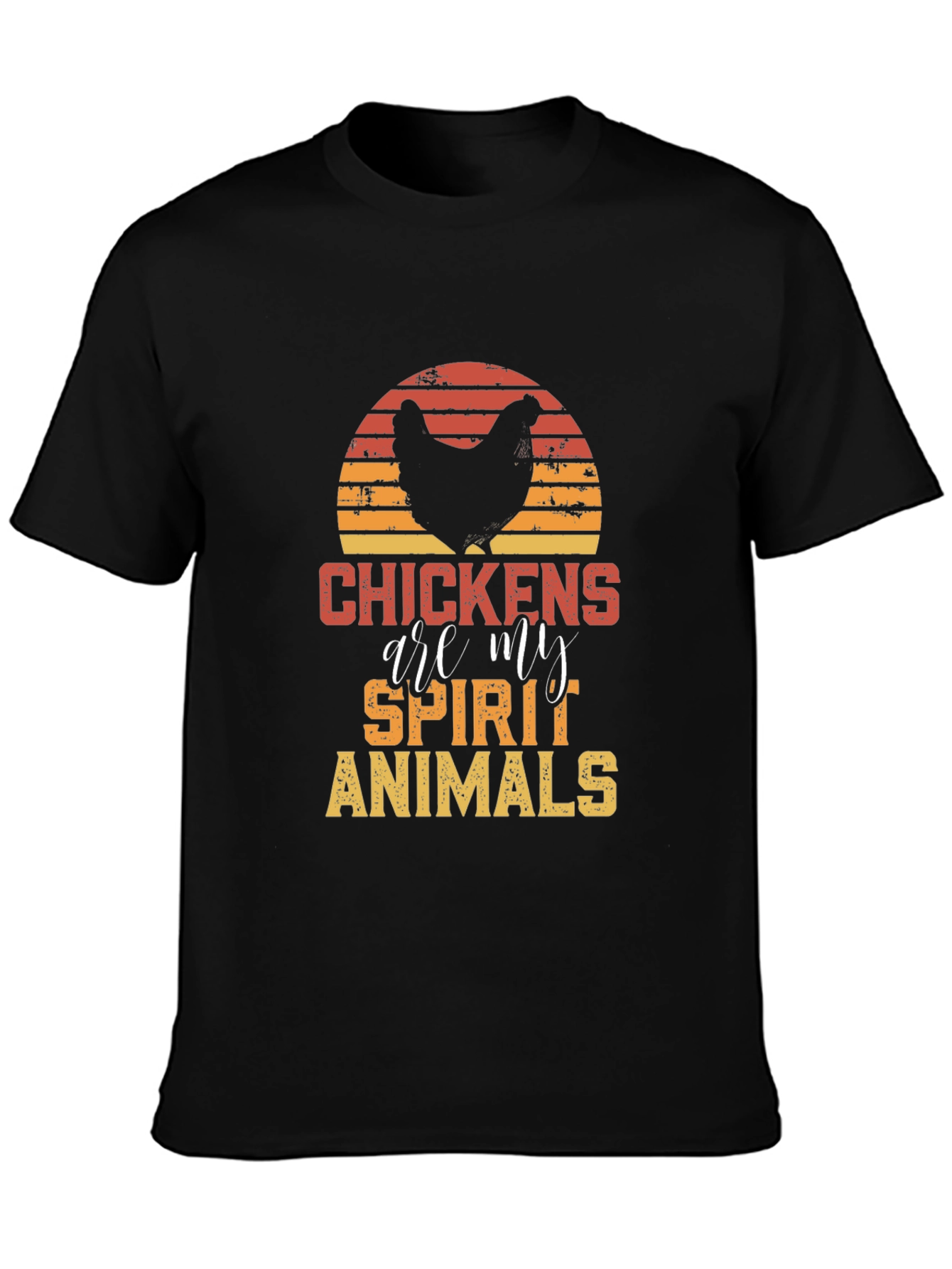 Chicken Spirit Animal T-Shirt | Funny Graphic Tee
