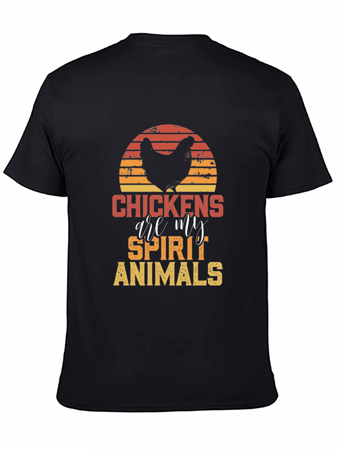 Chicken Spirit Animal T-Shirt | Funny Graphic Tee