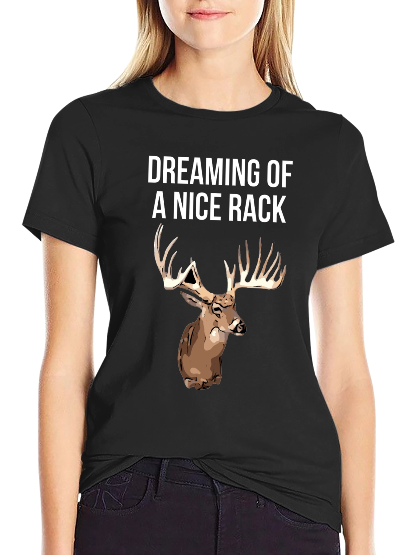 Dreaming of a Nice Rack Graphic Tee