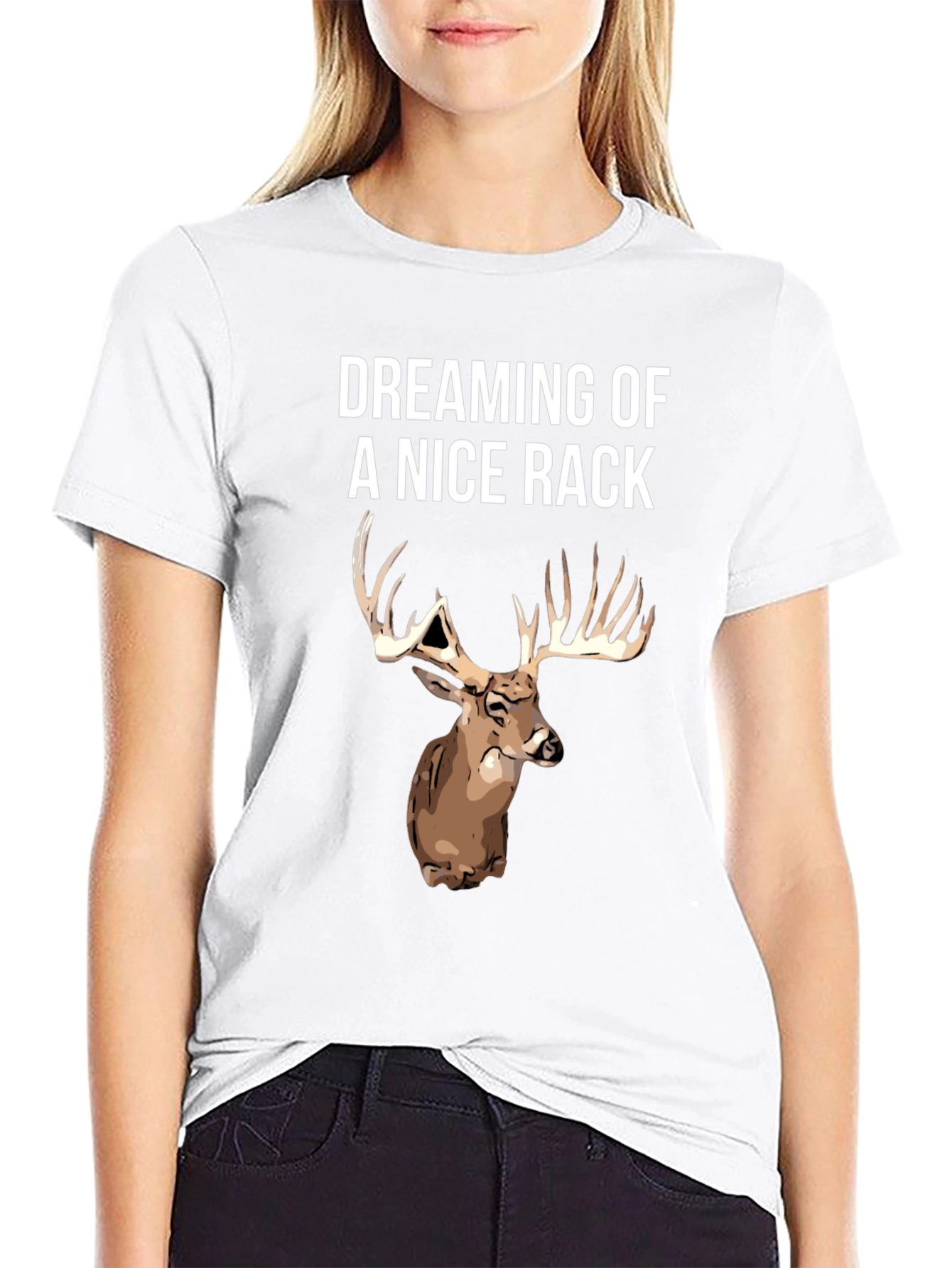 Dreaming of a Nice Rack Graphic Tee