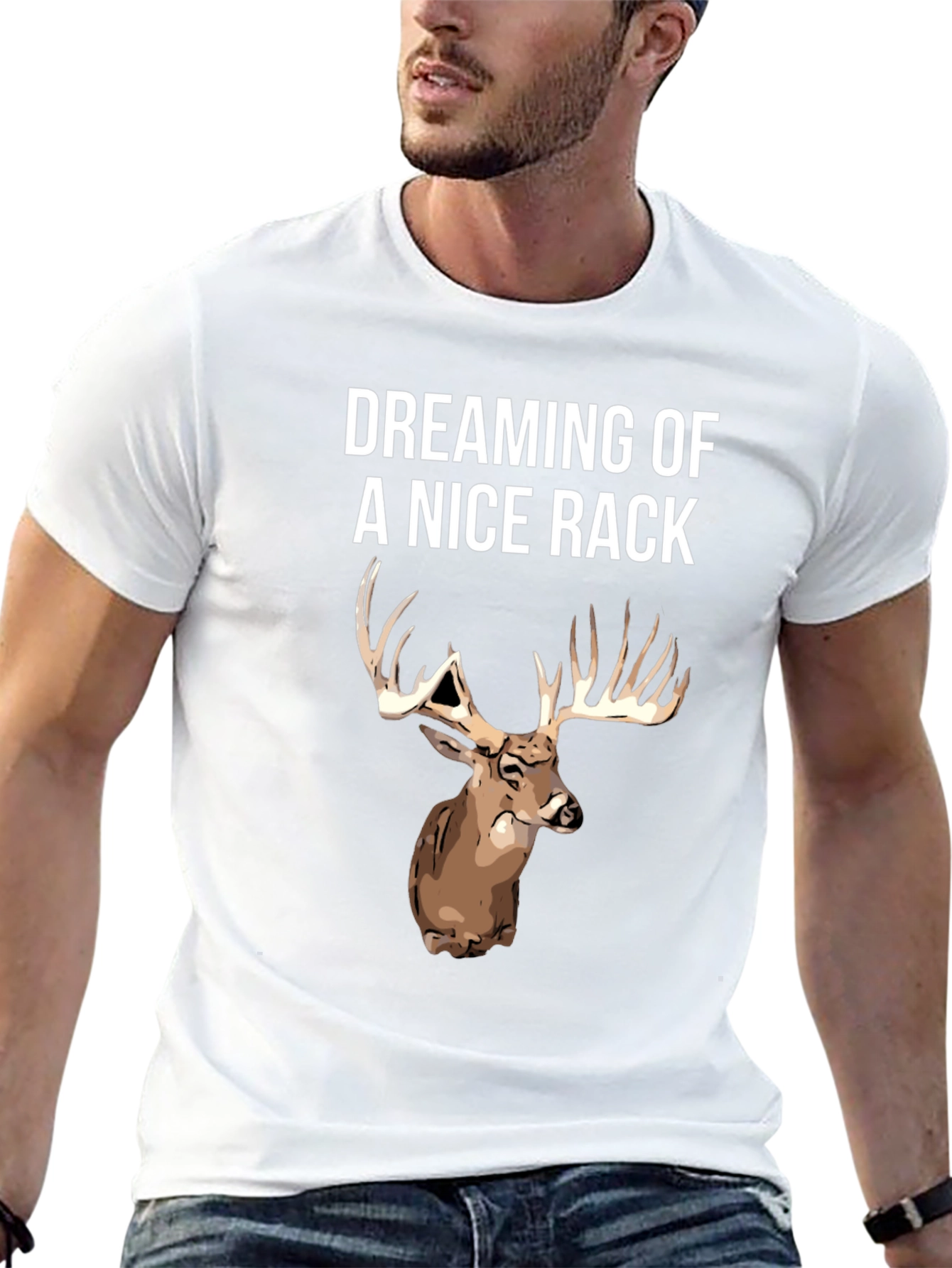 Dreaming of a Nice Rack Graphic Tee