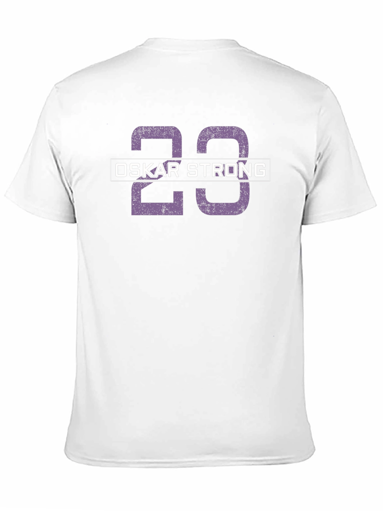 Oskar Strong 23 Black Graphic T-Shirt