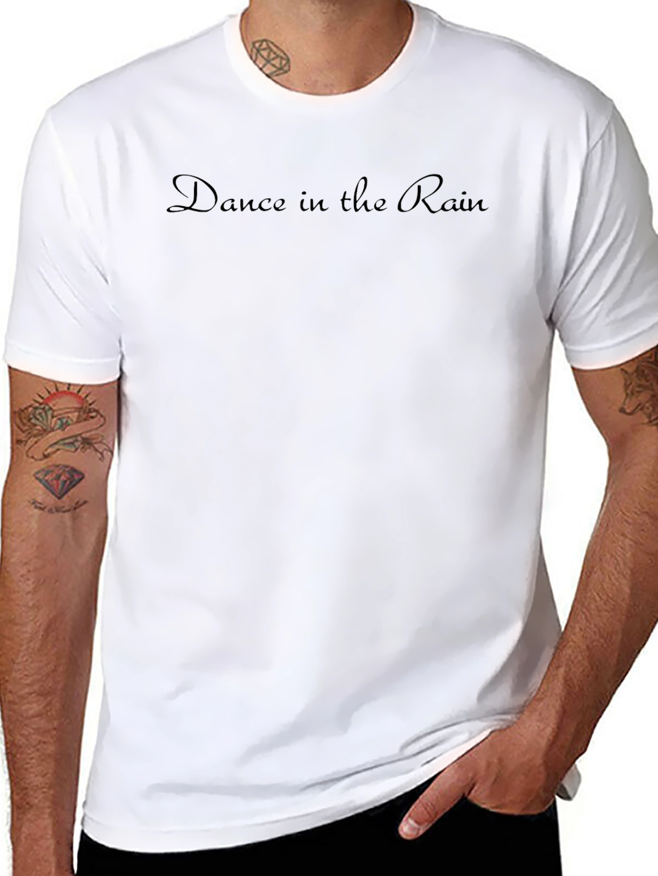 Dance in the Rain Black T-Shirt