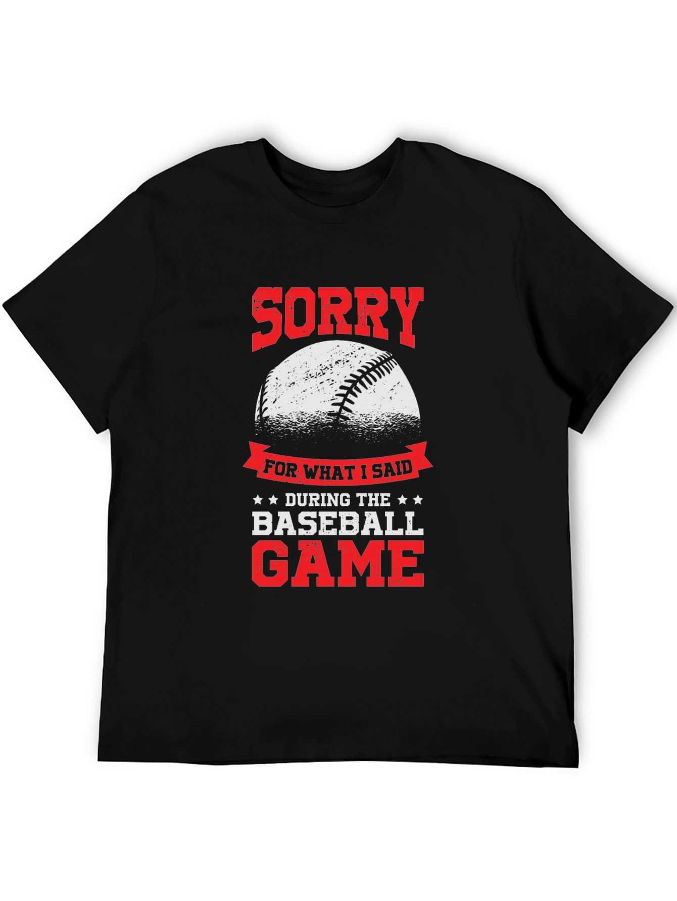Sorry Baseball Game T-Shirt