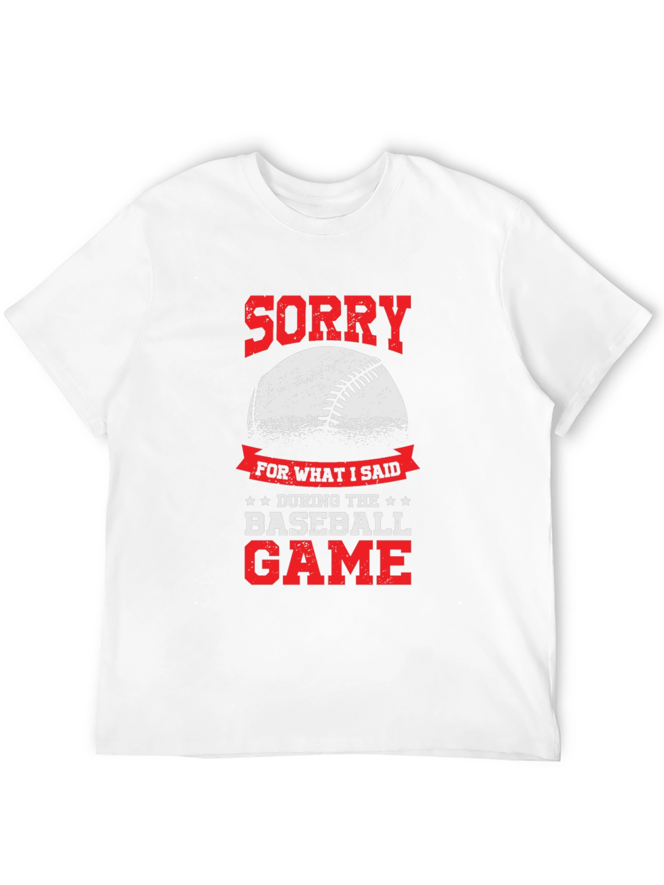 Sorry Baseball Game T-Shirt