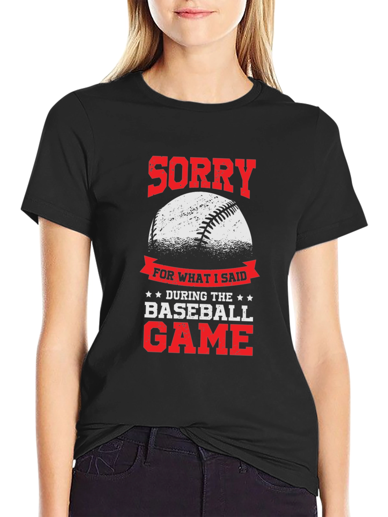 Sorry Baseball Game T-Shirt