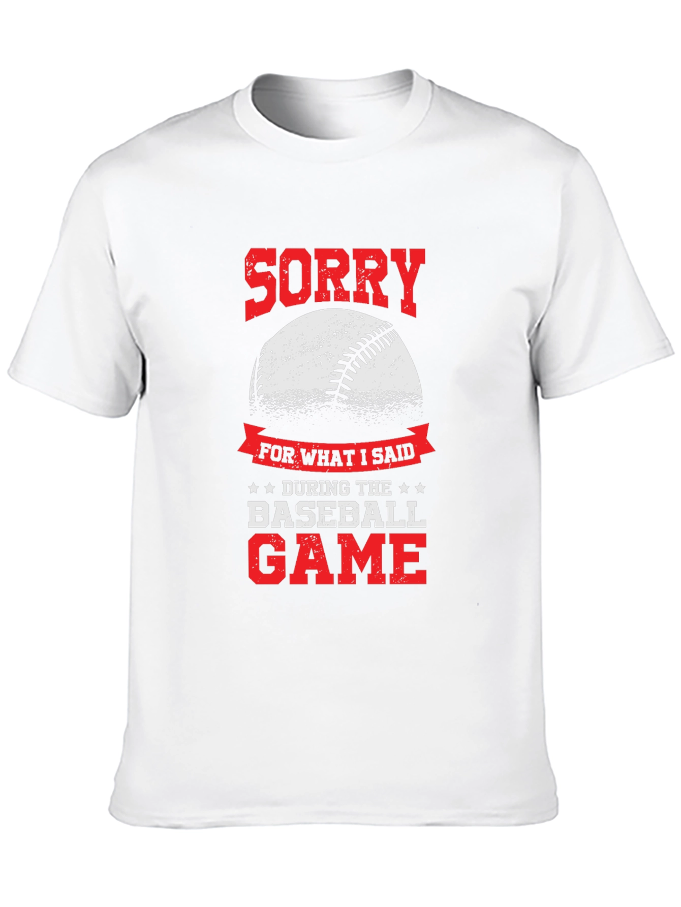 Sorry Baseball Game T-Shirt