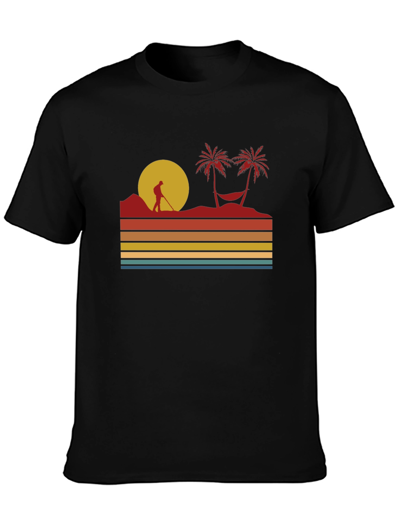 Retro Beach Sunset T-Shirt