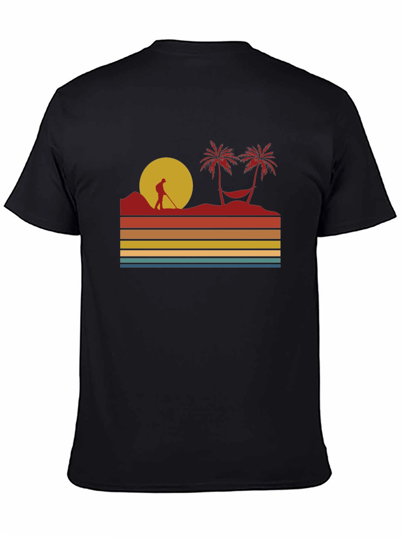 Retro Beach Sunset T-Shirt