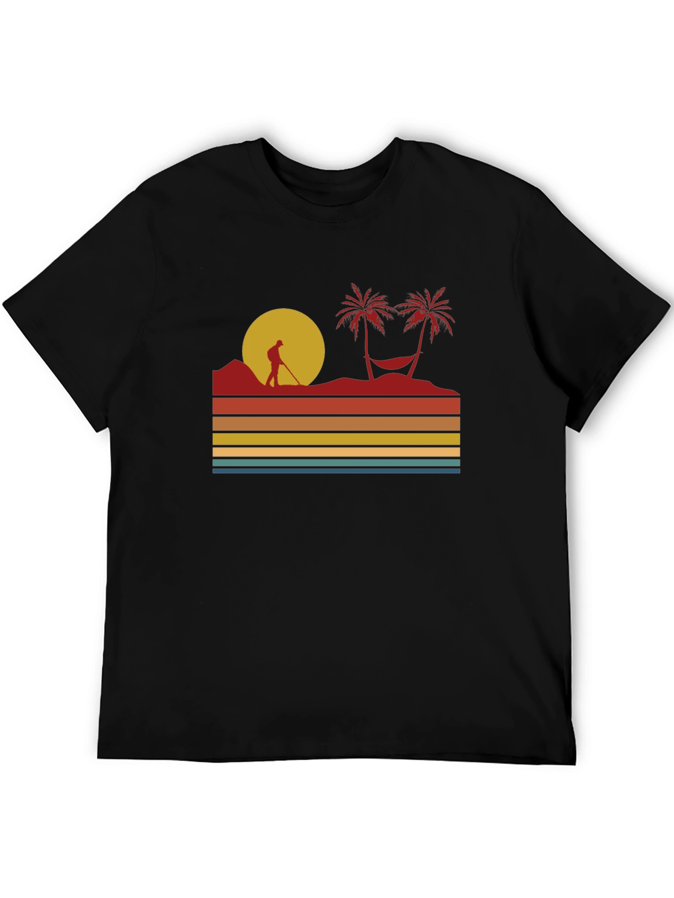 Retro Beach Sunset T-Shirt