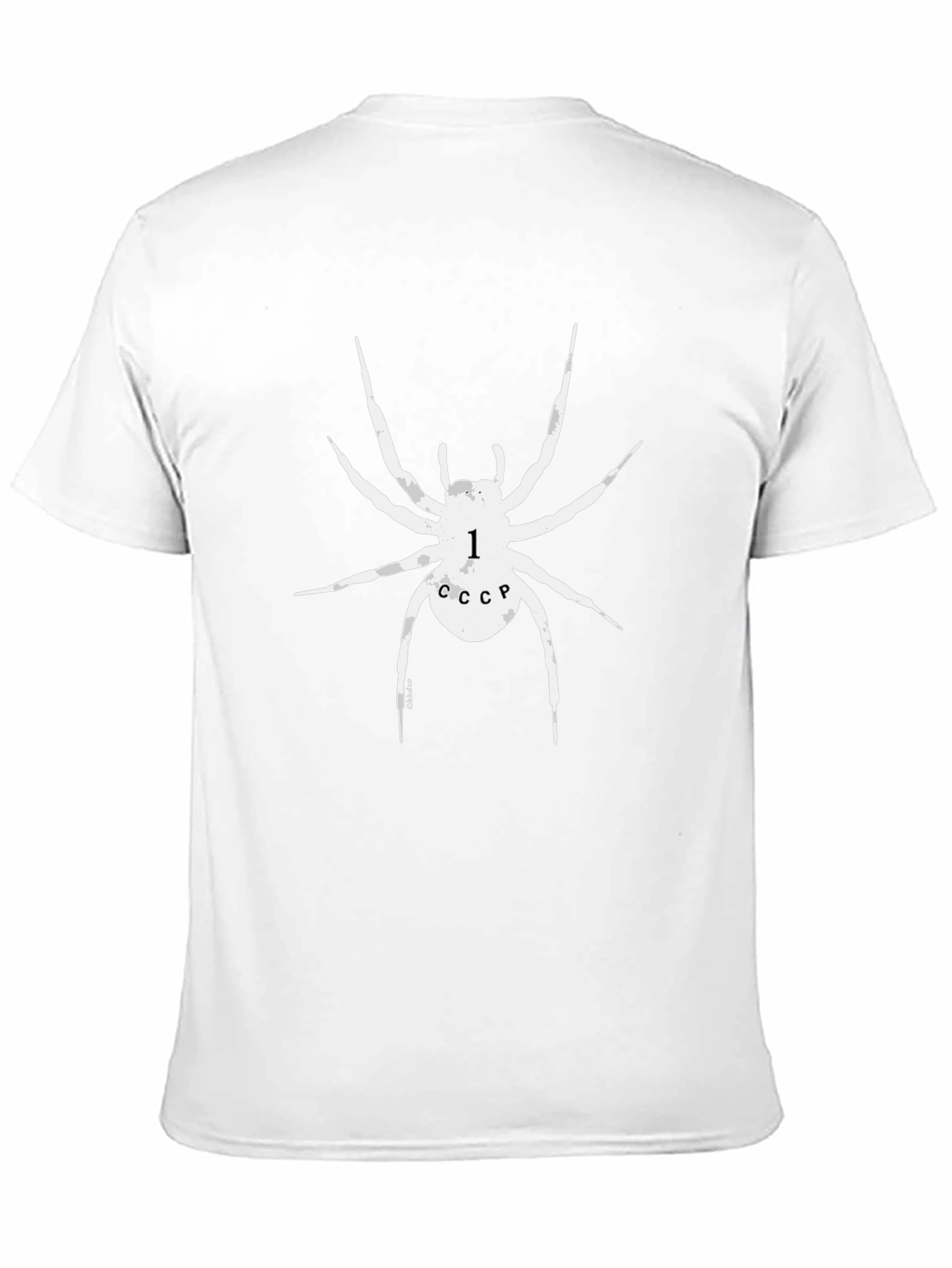 Soviet CCCP Spider Graphic T-Shirt