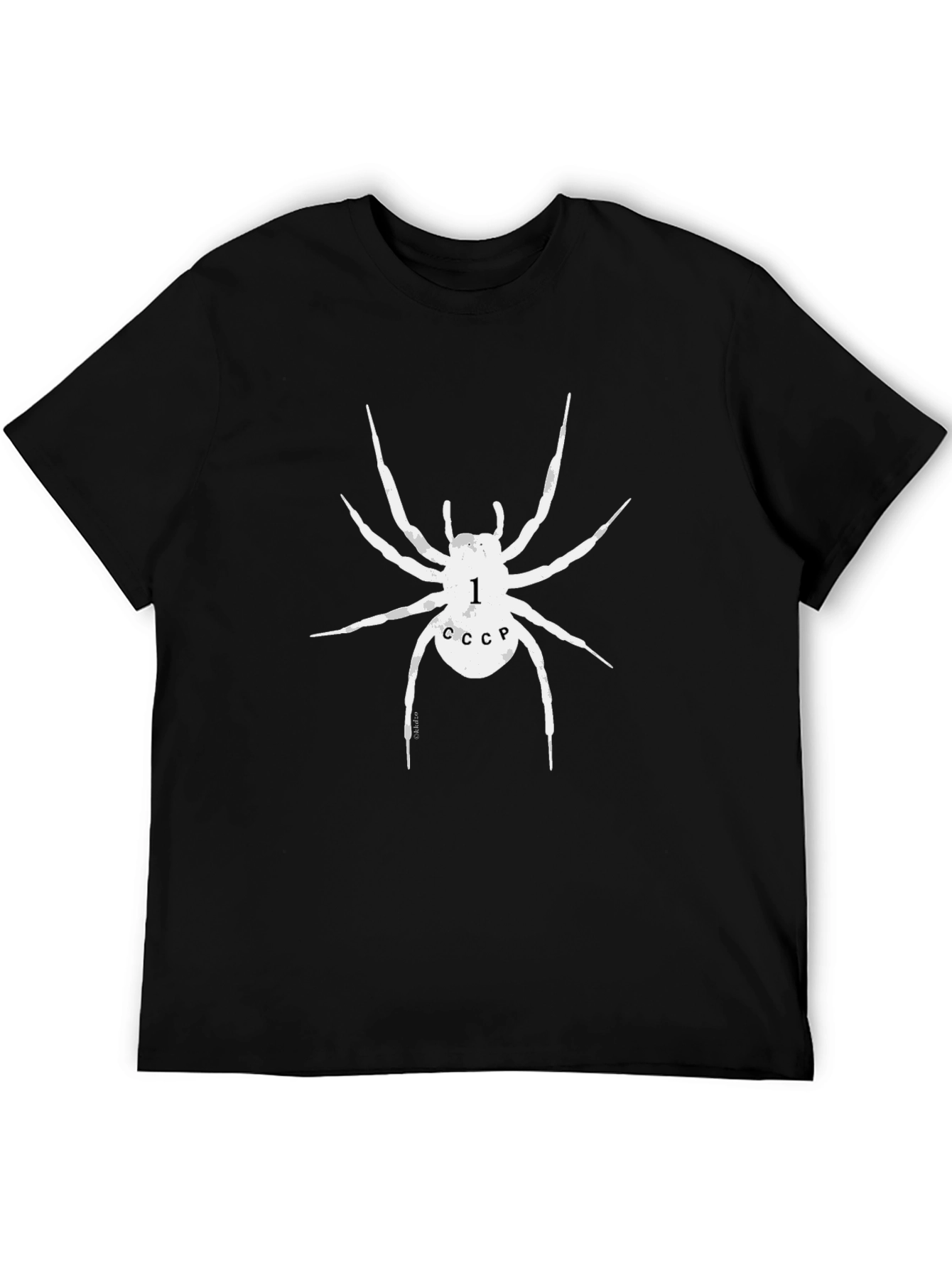 Soviet CCCP Spider Graphic T-Shirt