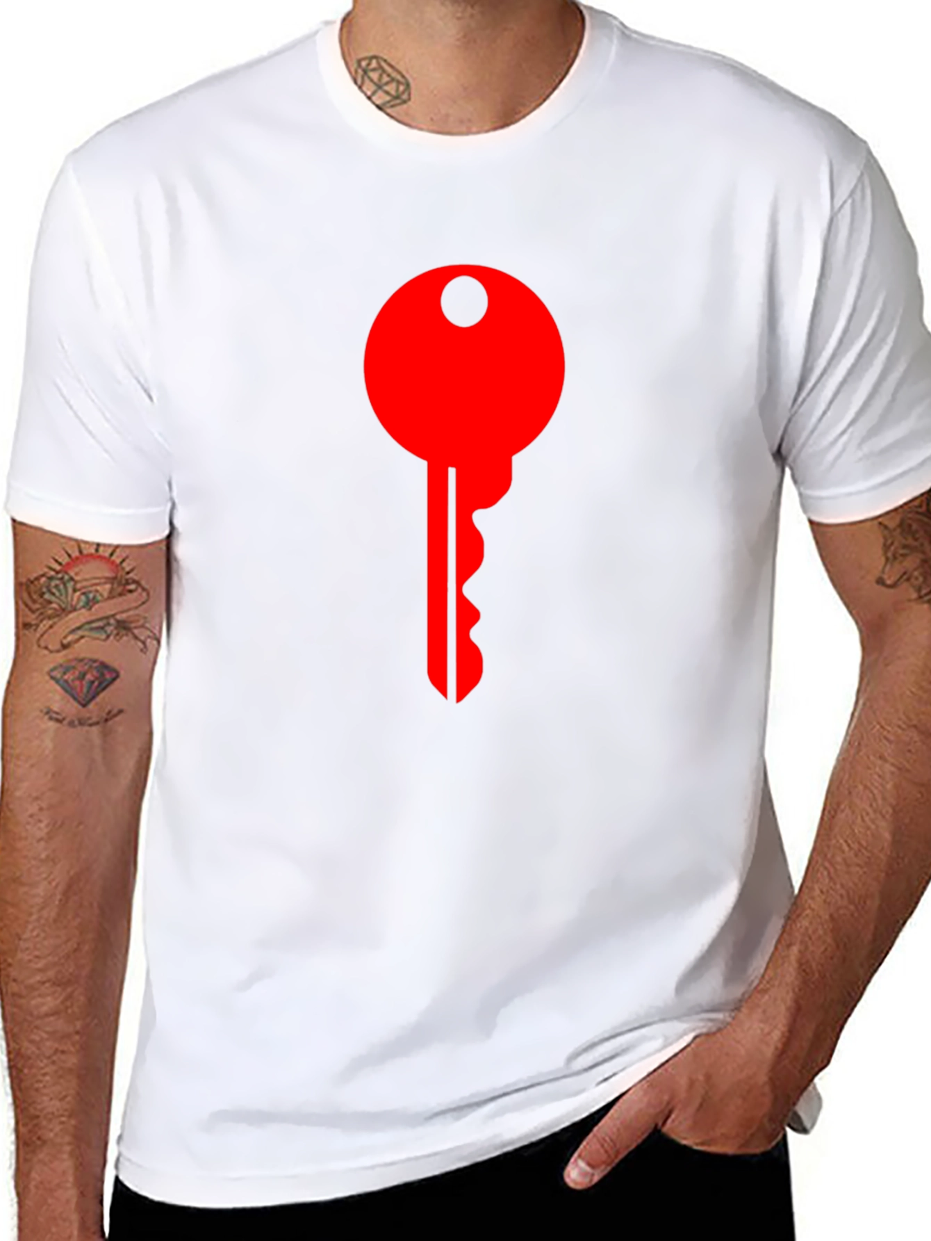 Key Graphic Tee - Unlock Your Style