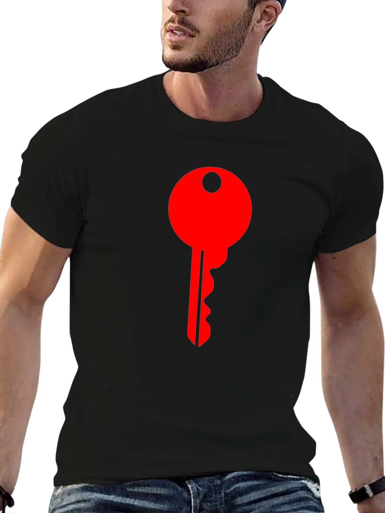 Key Graphic Tee - Unlock Your Style