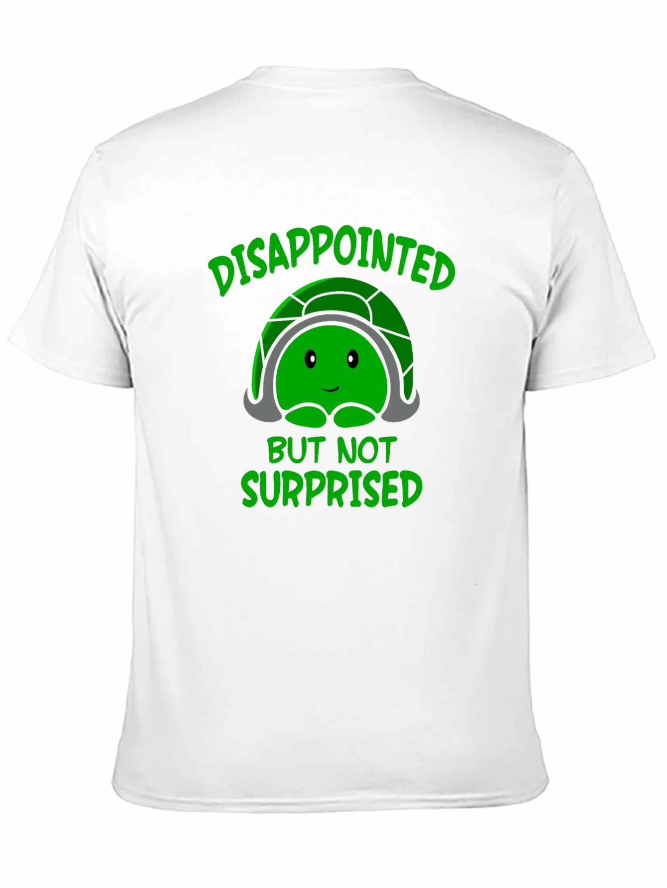 Disappointed But Not Surprised Turtle Graphic T-Shirt