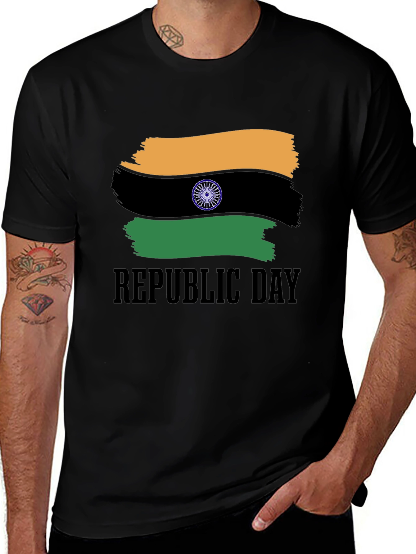 Republic Day India Flag T-Shirt