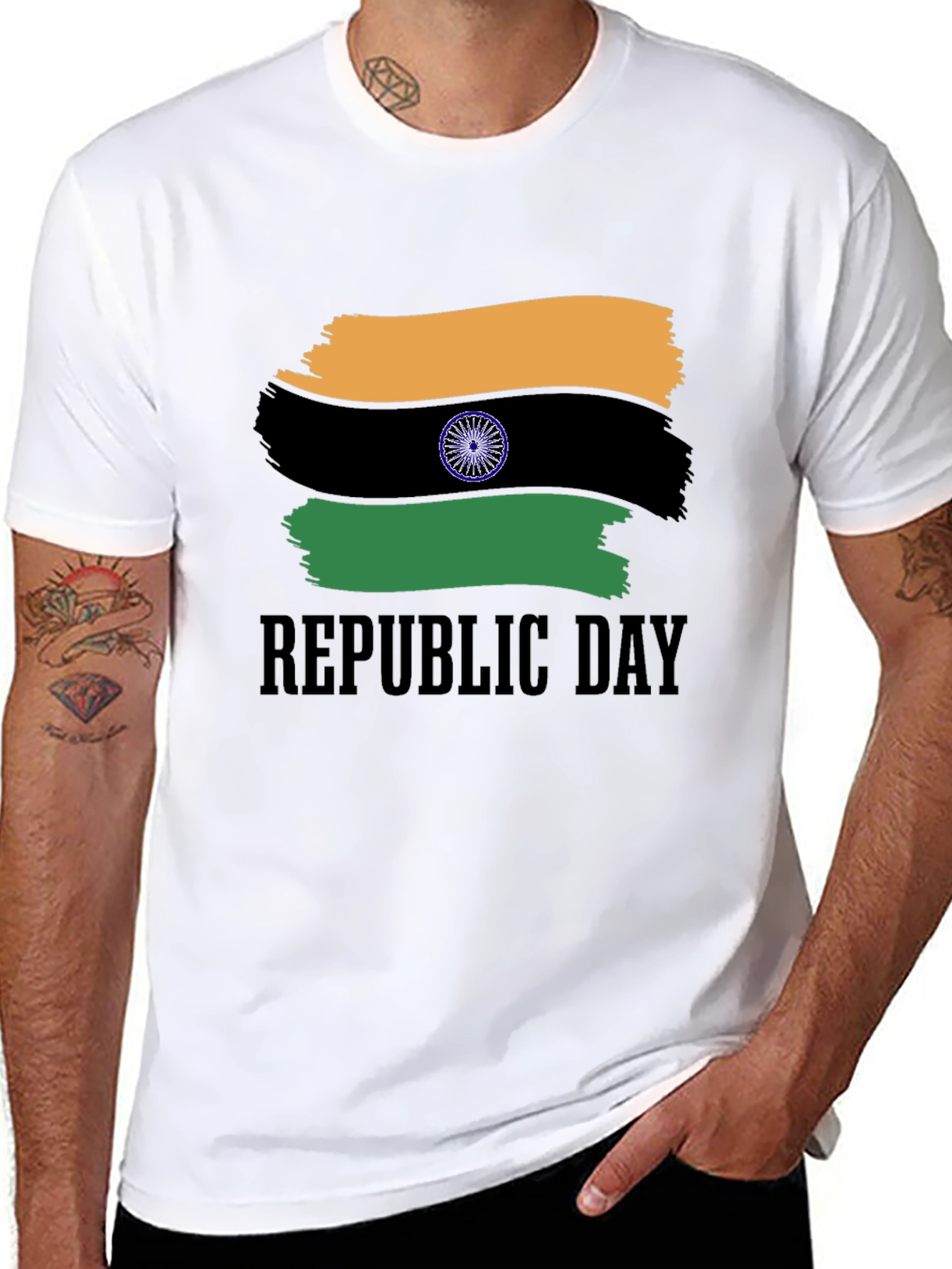 Republic Day India Flag T-Shirt