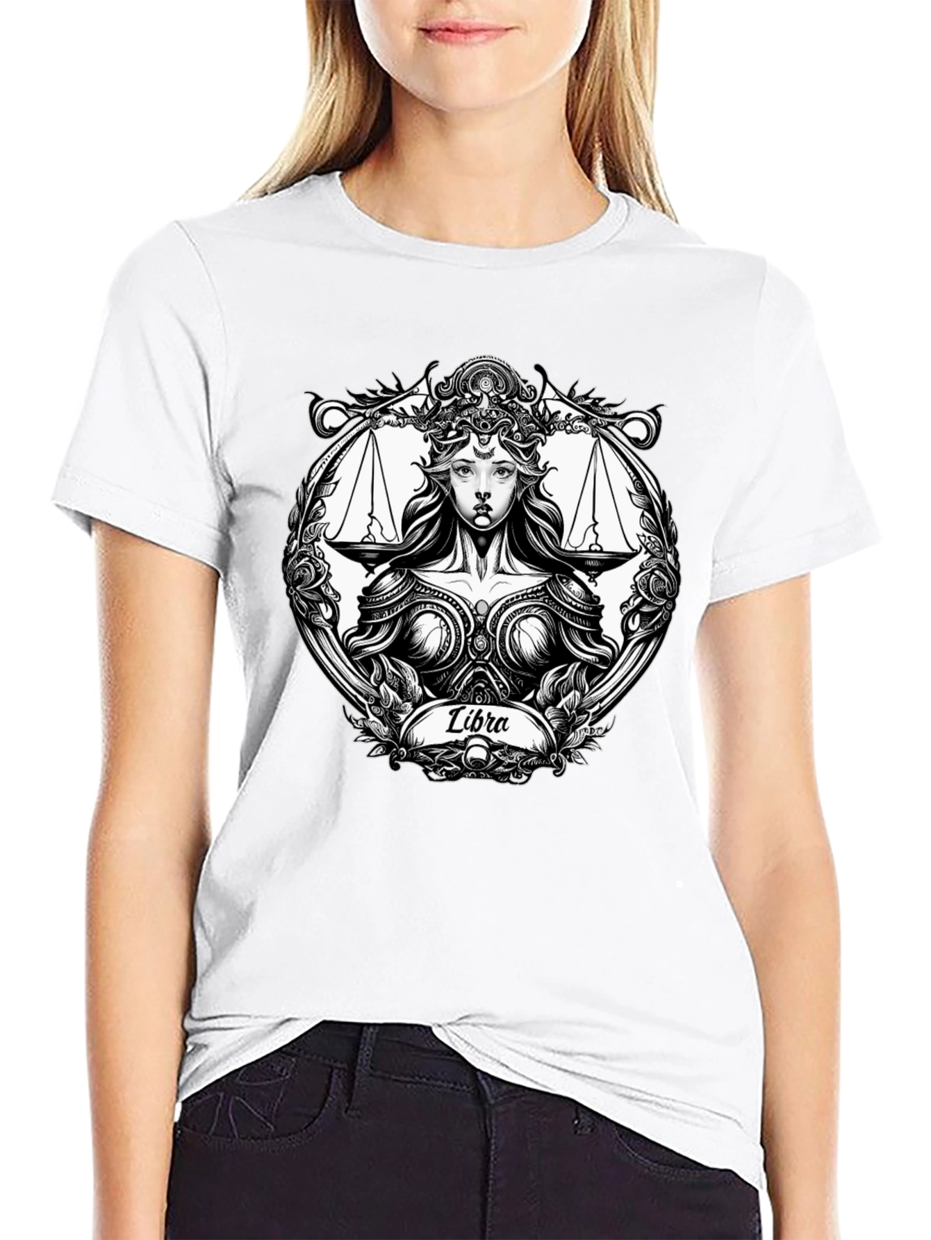 Libra Zodiac T-Shirt - Stylish Astrological Design