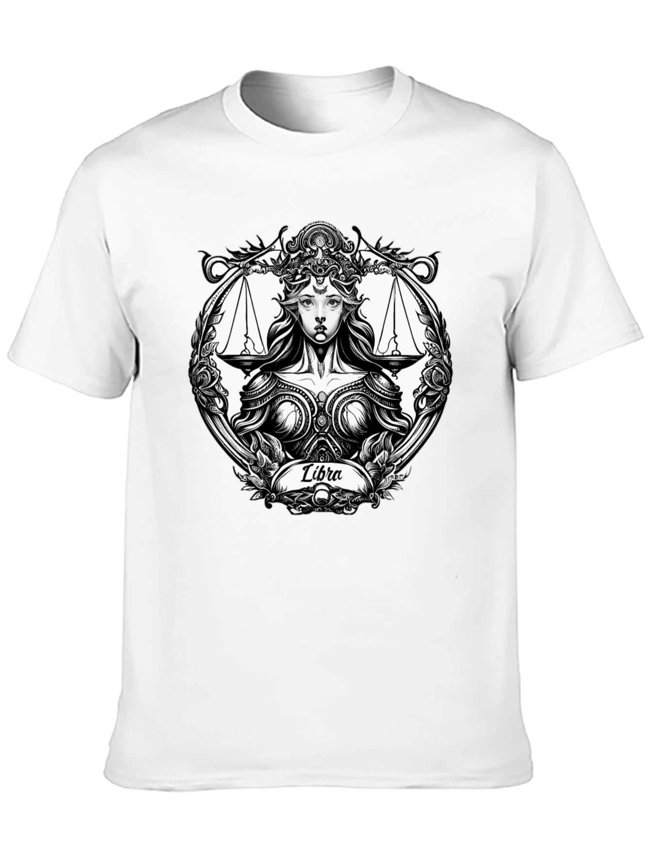 Libra Zodiac T-Shirt - Stylish Astrological Design