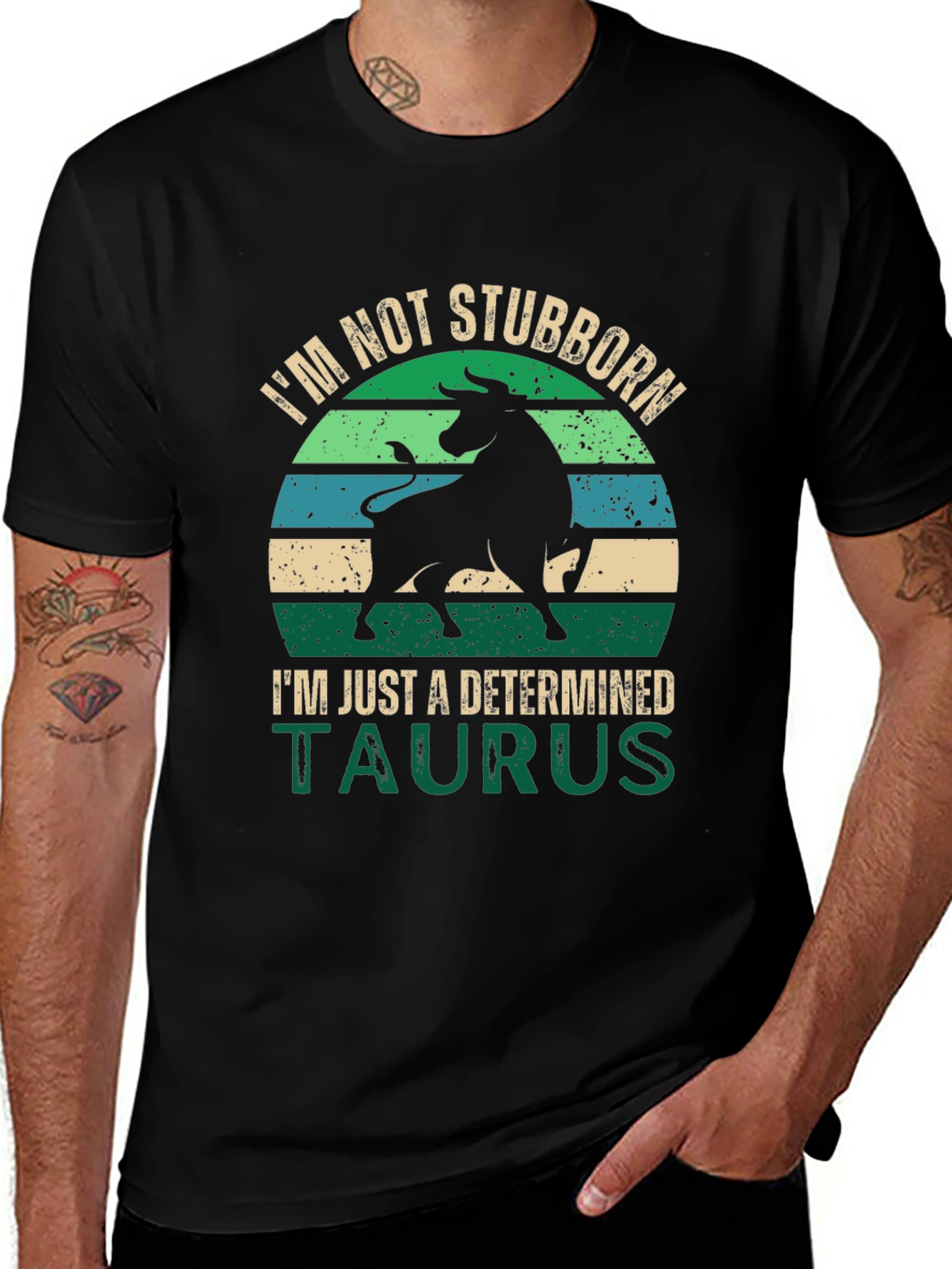 Stubborn Taurus Graphic T-Shirt