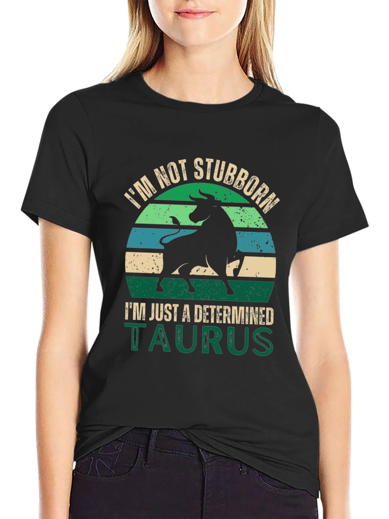 Stubborn Taurus Graphic T-Shirt
