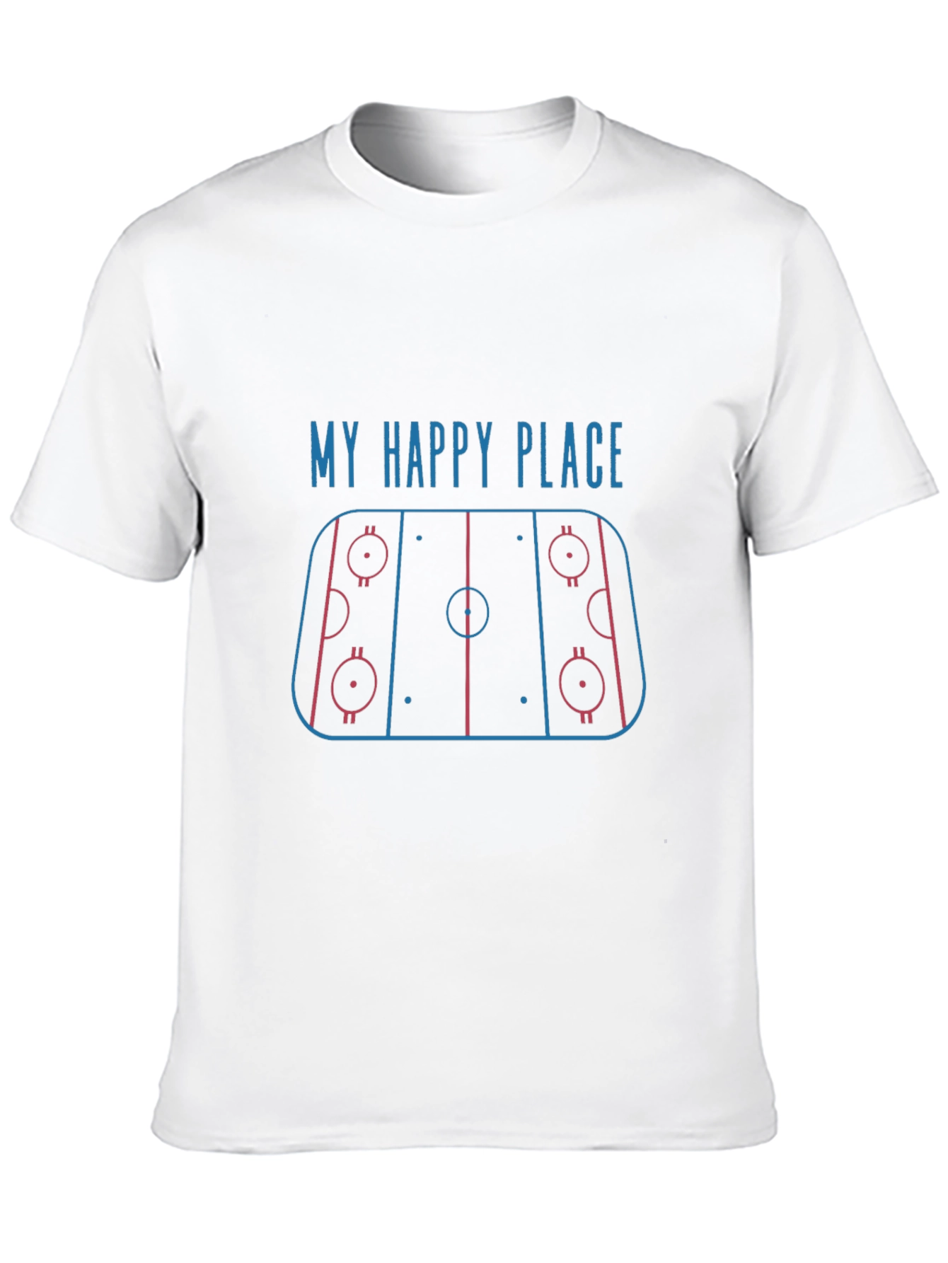 My Happy Place Hockey T-Shirt