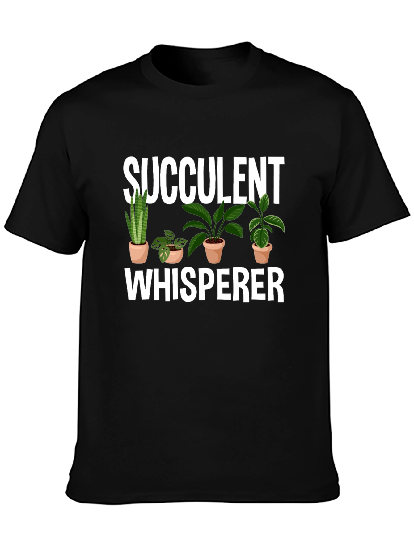 Succulent Whisperer Graphic T-Shirt