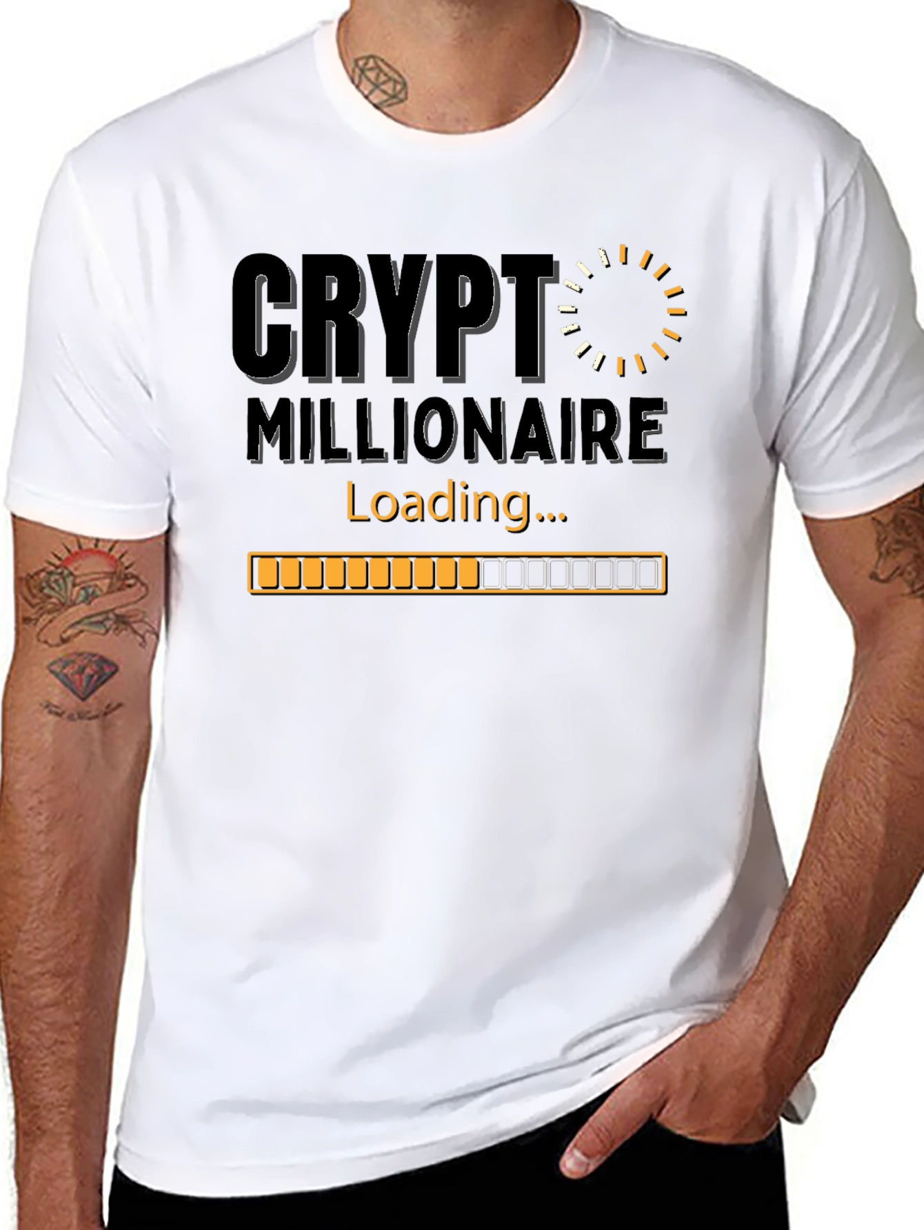 Crypto Millionaire Loading T-Shirt