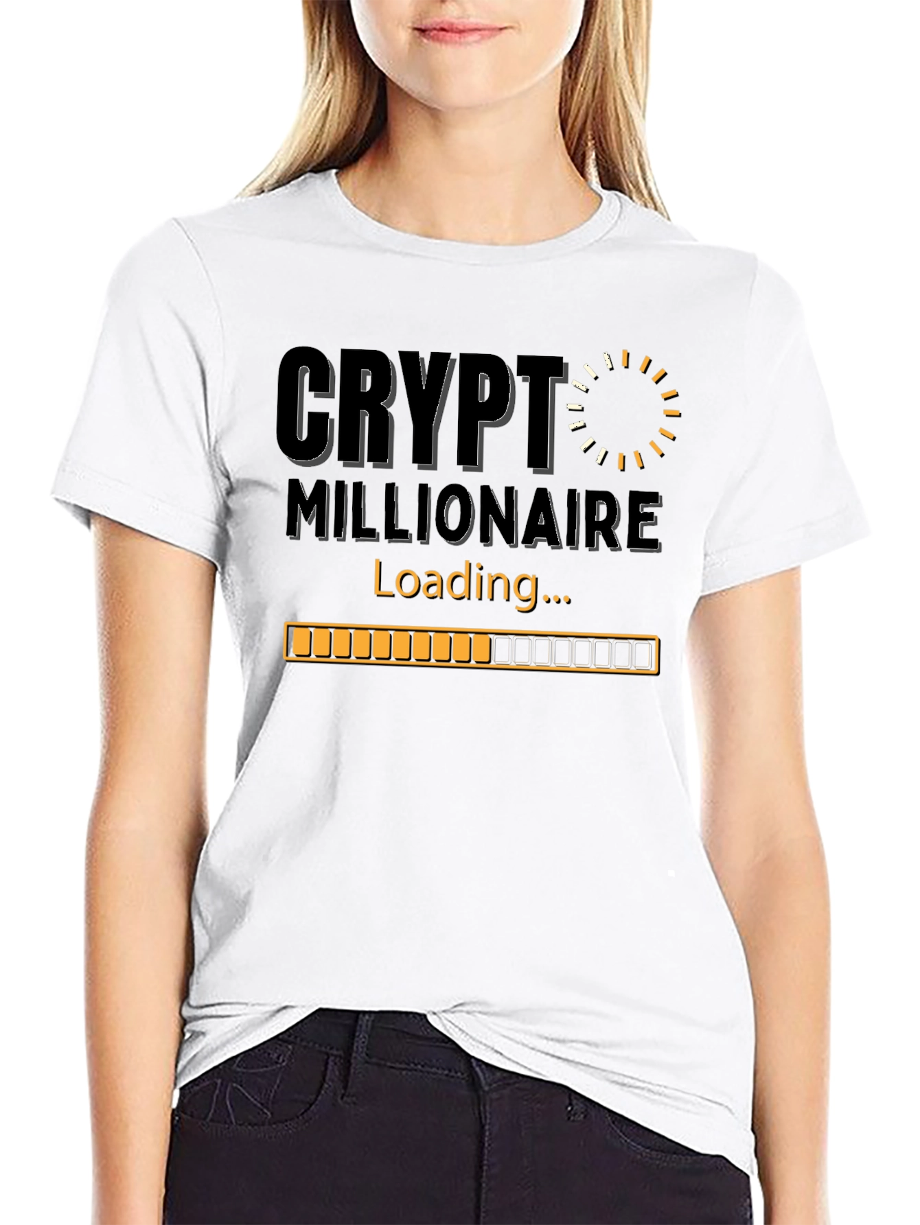 Crypto Millionaire Loading T-Shirt