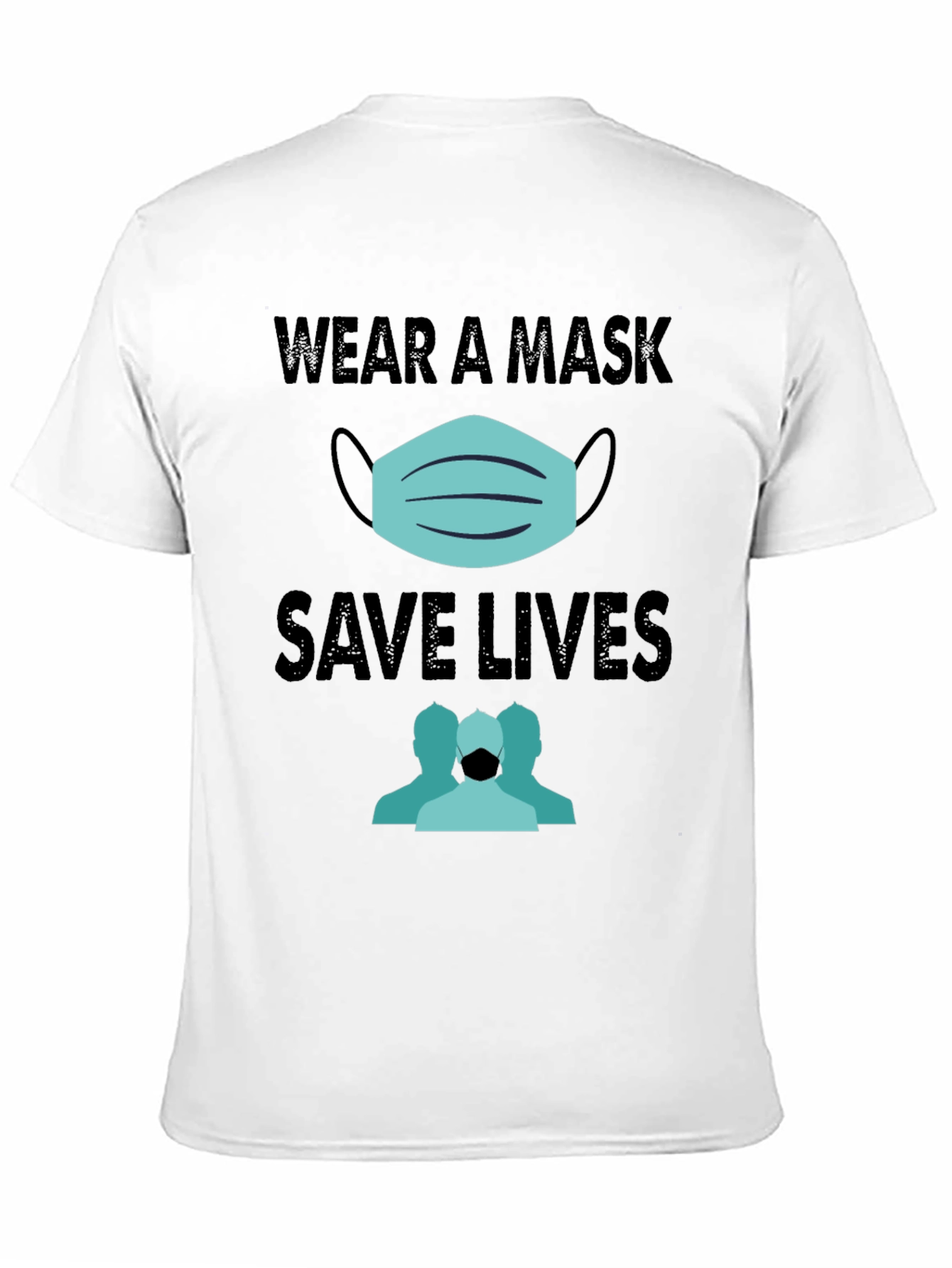 Wear a Mask Save Lives Graphic T-Shirt
