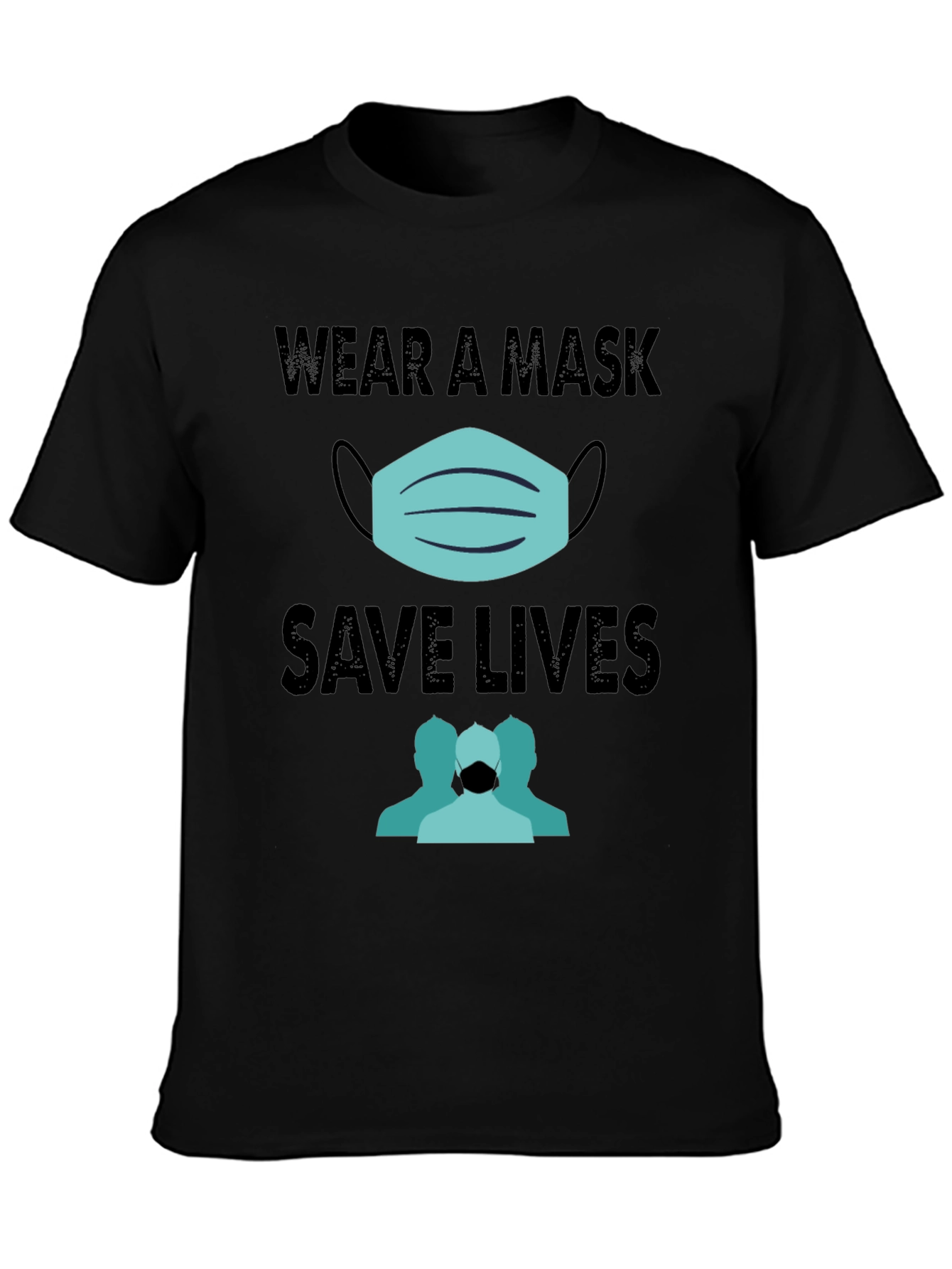 Wear a Mask Save Lives Graphic T-Shirt