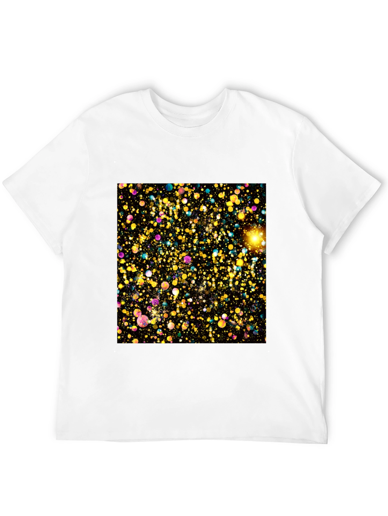 Galaxy Burst Black T-Shirt
