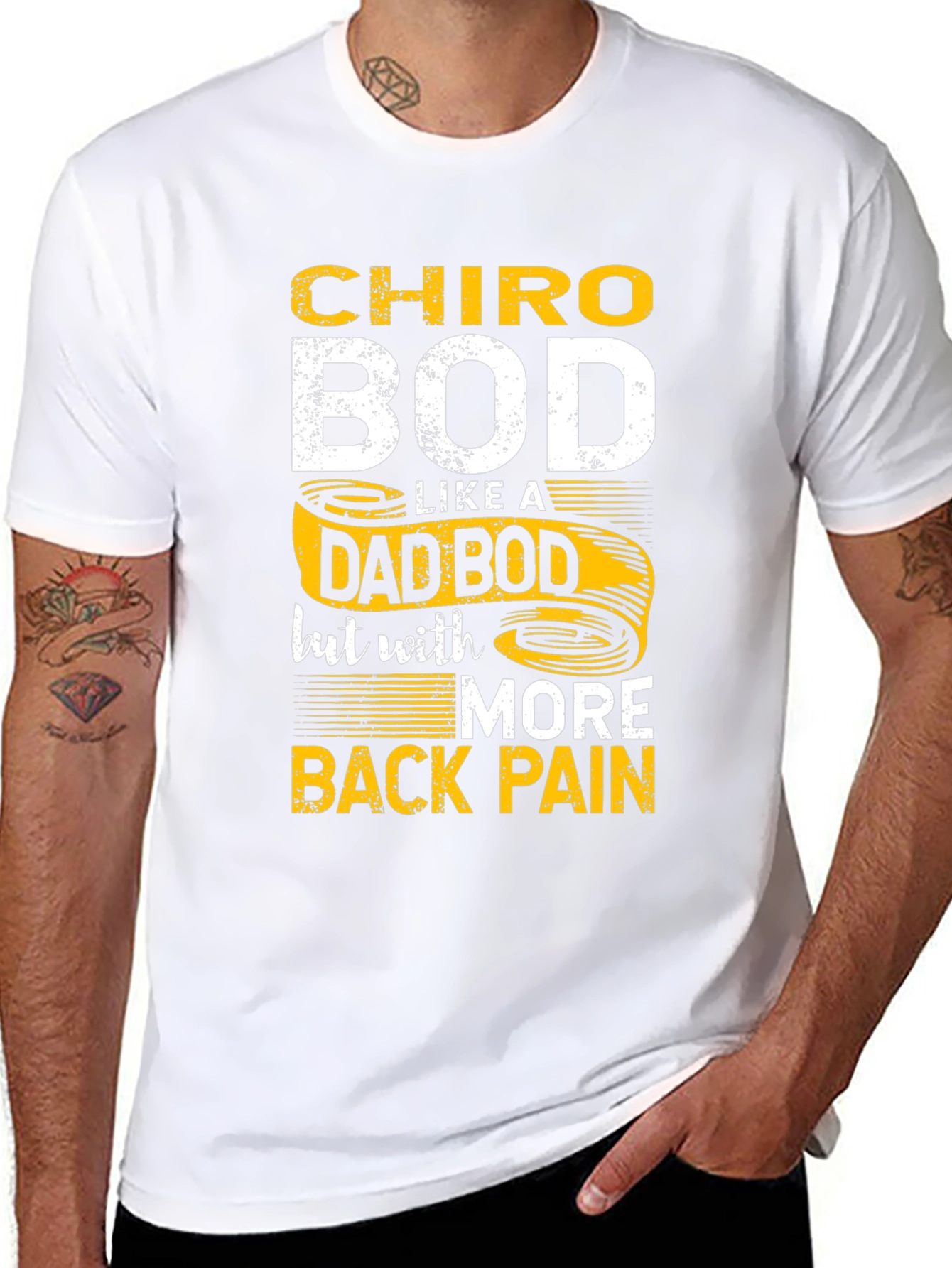 Chiro Bod Like a Dad Bod T-Shirt