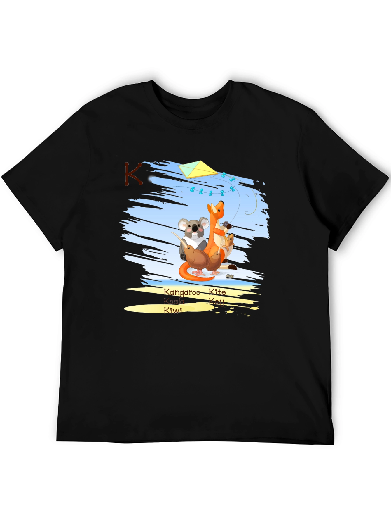 K is for: Kangaroo Kite Koala Kiwi T-Shirt
